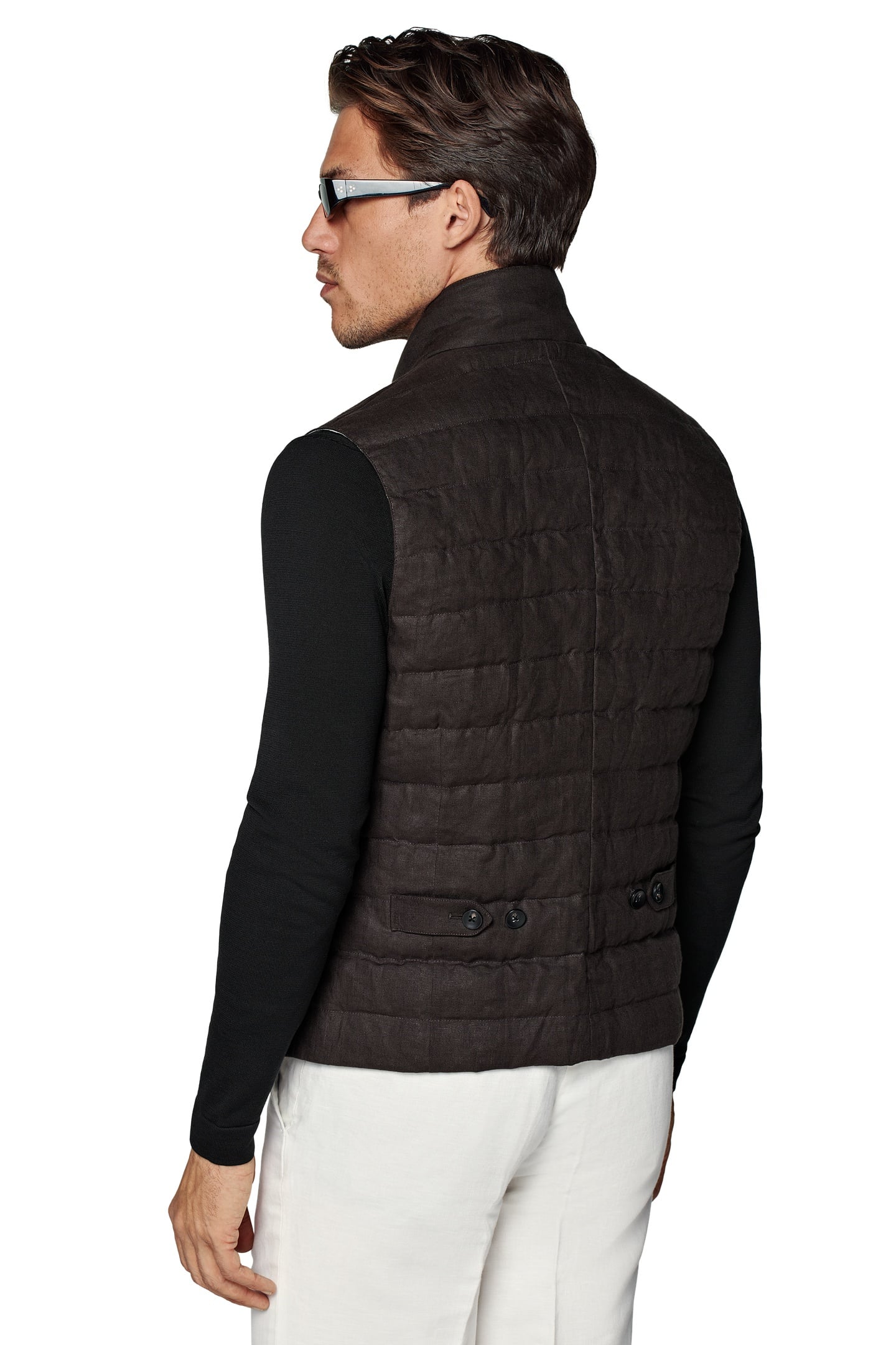 BODYWARMER-DARK-BROWN DARK BROWN 5