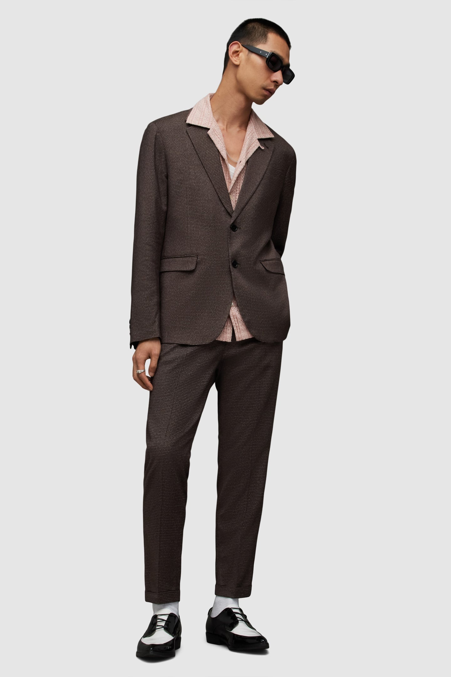 LOWDES BLAZER OXBLOOD RED 4