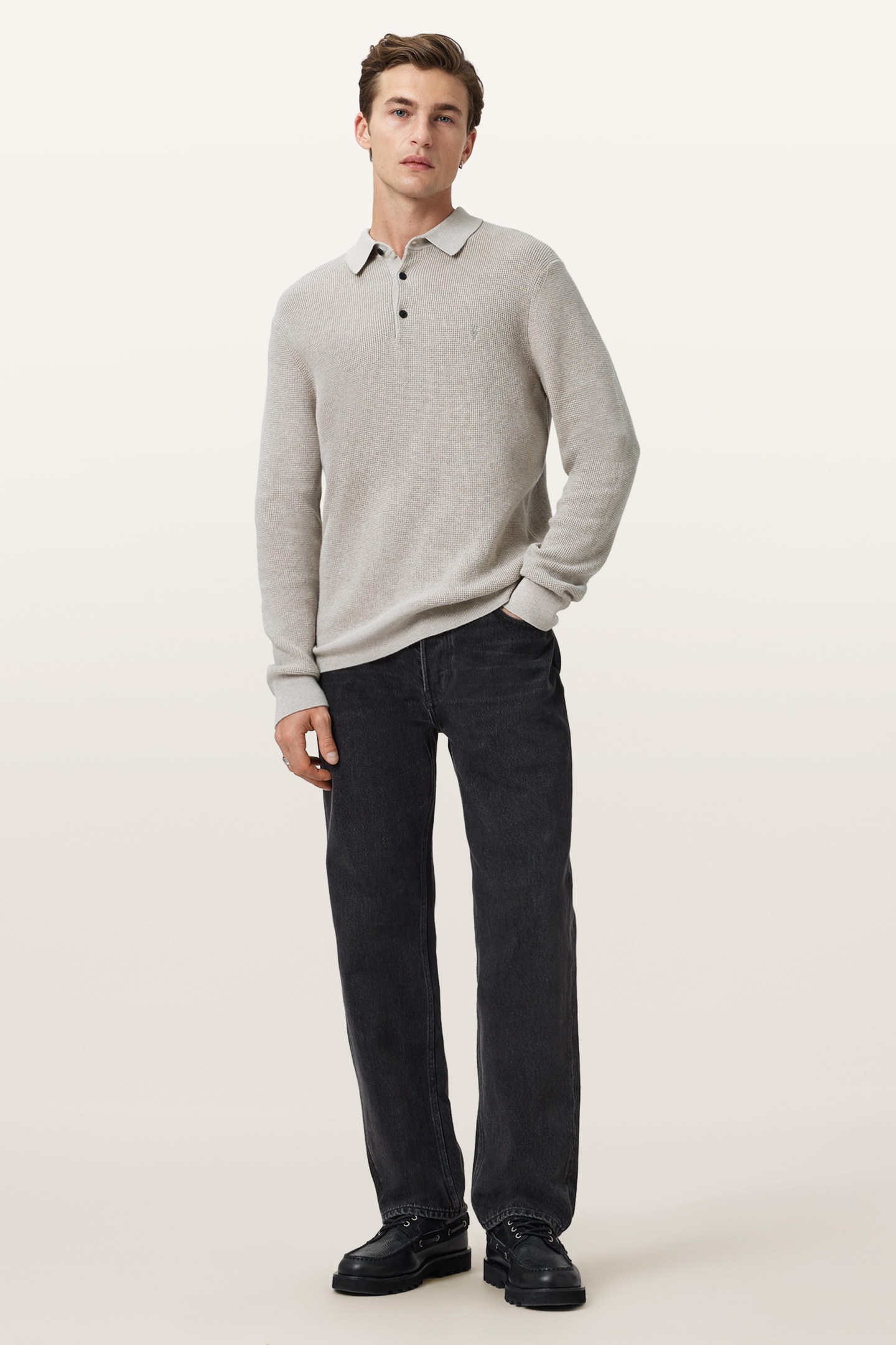 ASPEN LS POLO MOON GREY 1