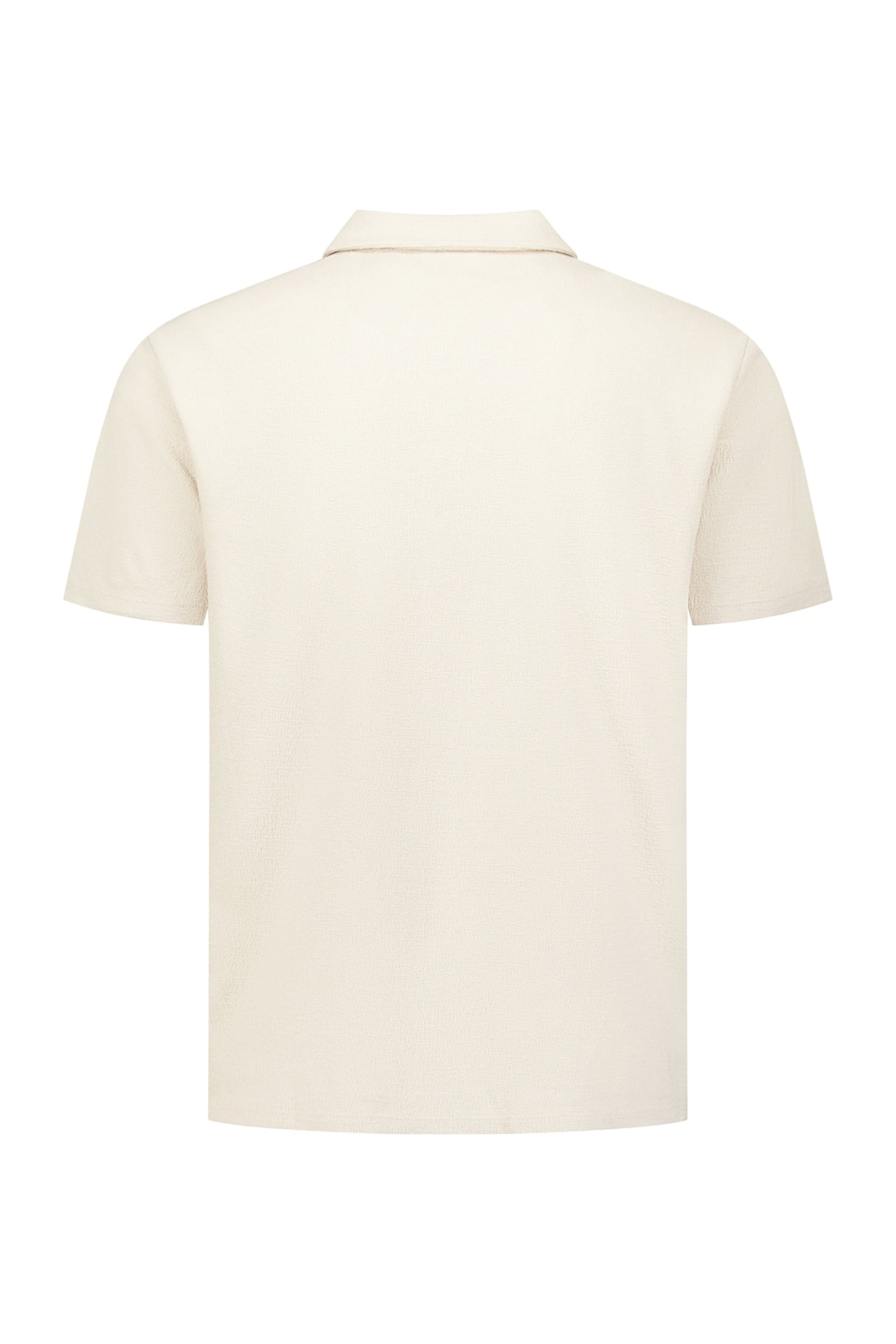 POLO V SOLID JACQUARD DESERT 2