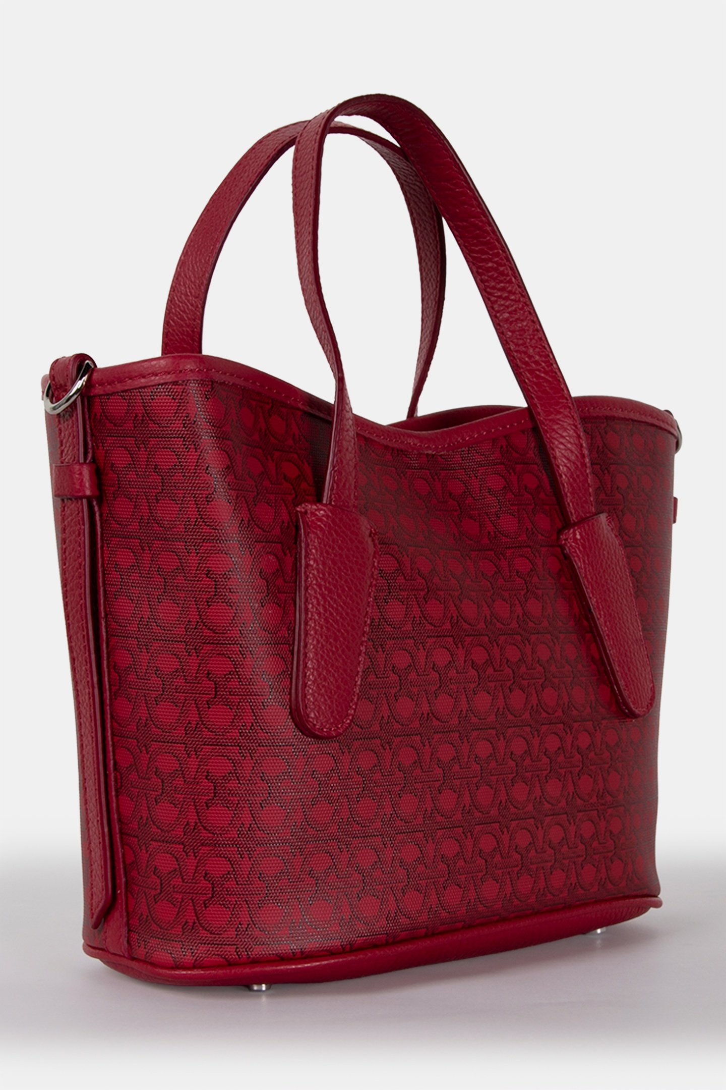 MEDIUM TOTE BAG IN BURGUNDY 3