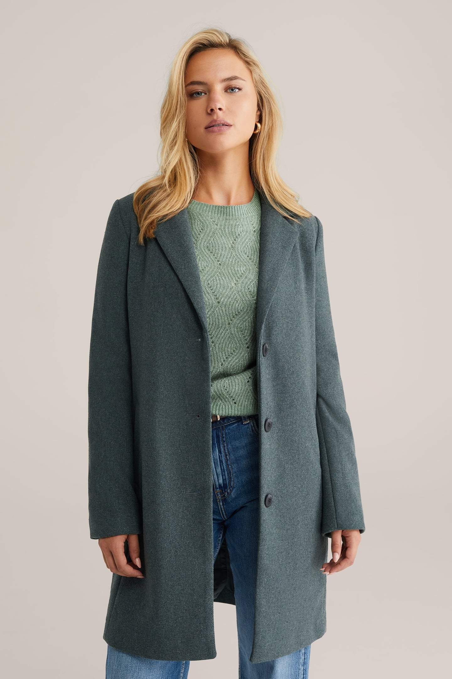 COAT SEA ​​GREEN 1