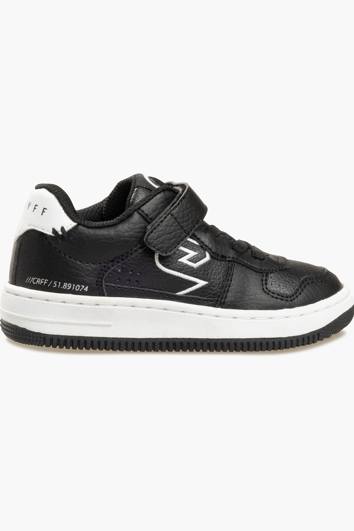 BOYS ROYAL C VELCRO BLACK / WHITE 1