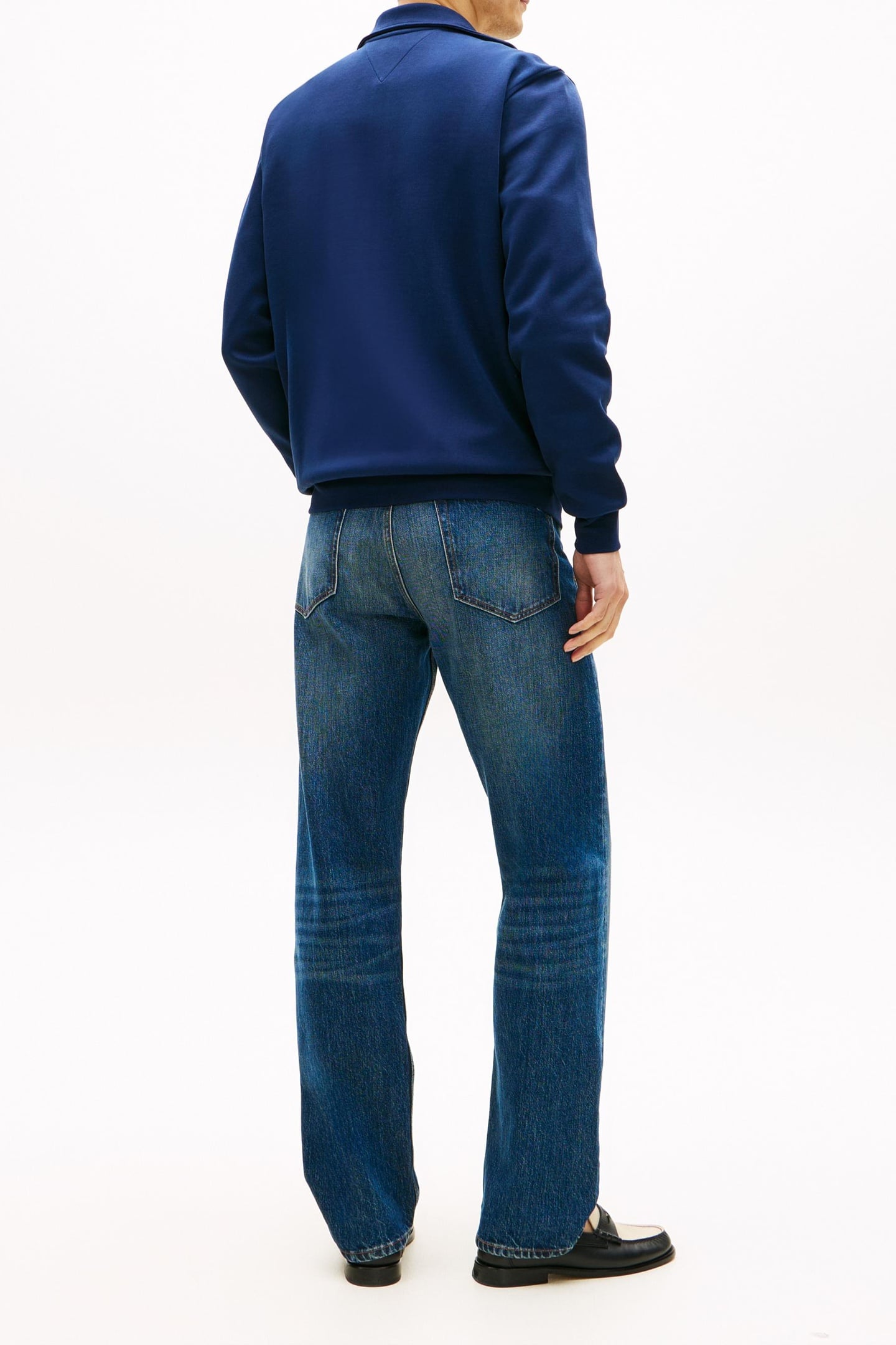 ESSENTIAL INTECHNO MIX ZIP THRU CARBON NAVY 2