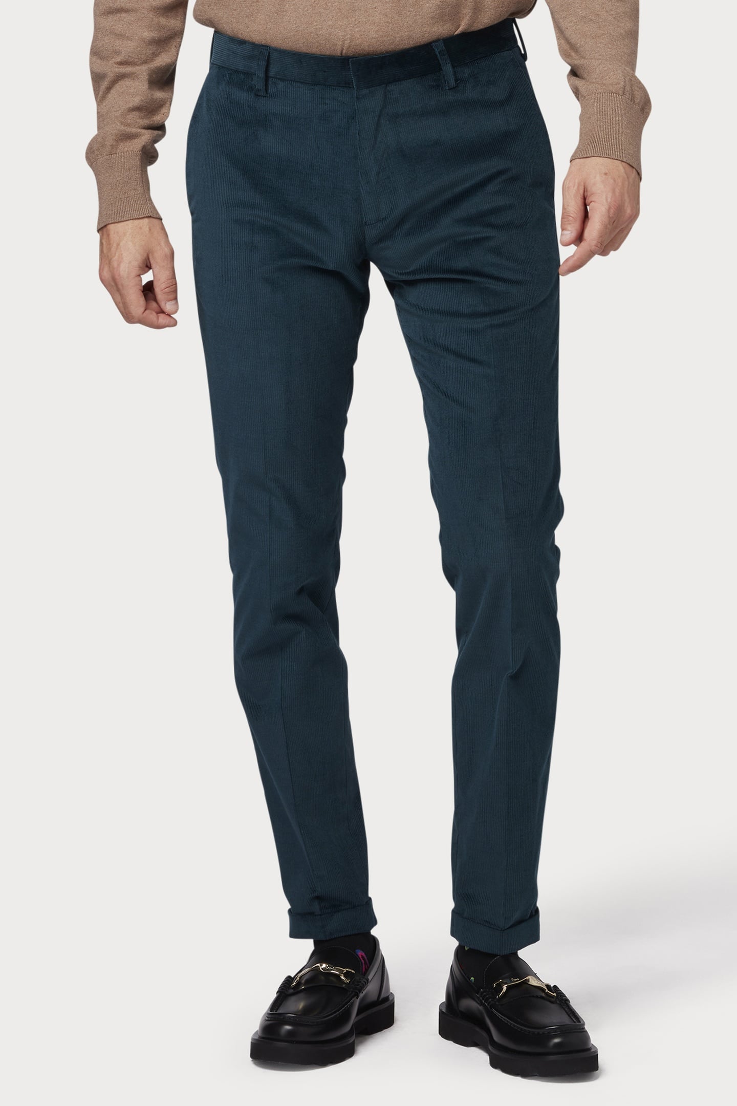 TROUSER PETROL GREEN 1