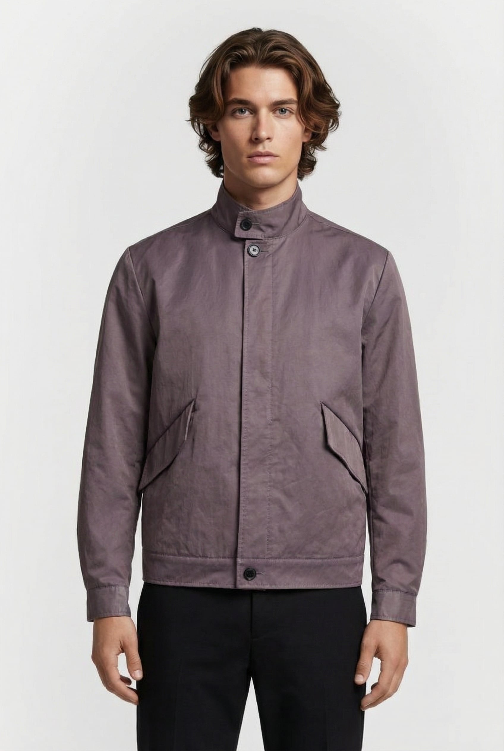 CASUAL JACKET LIGHT PURPLE 1