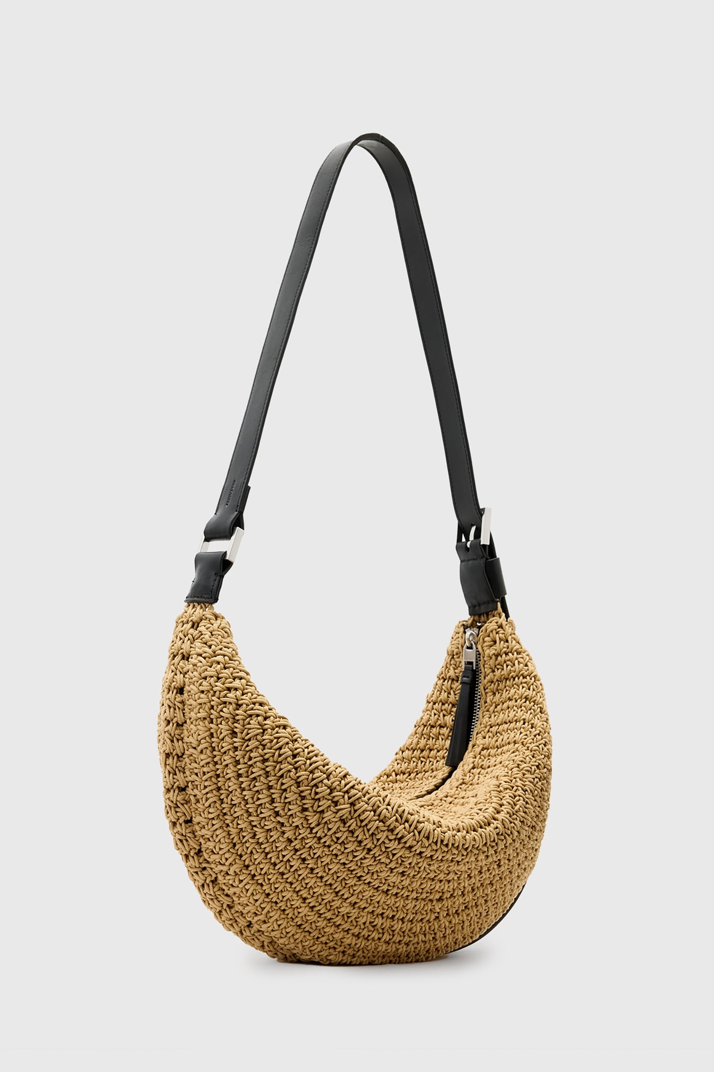 HALF MOON KNOT SHLDR NATURAL BROWN 2