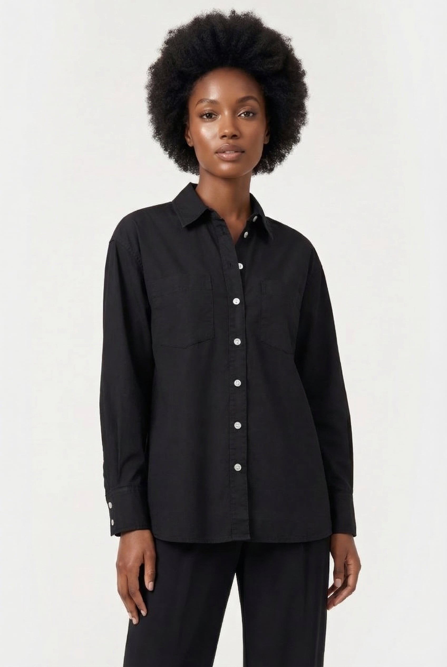 TUMBA BLOUSE DEEP BLACK 1