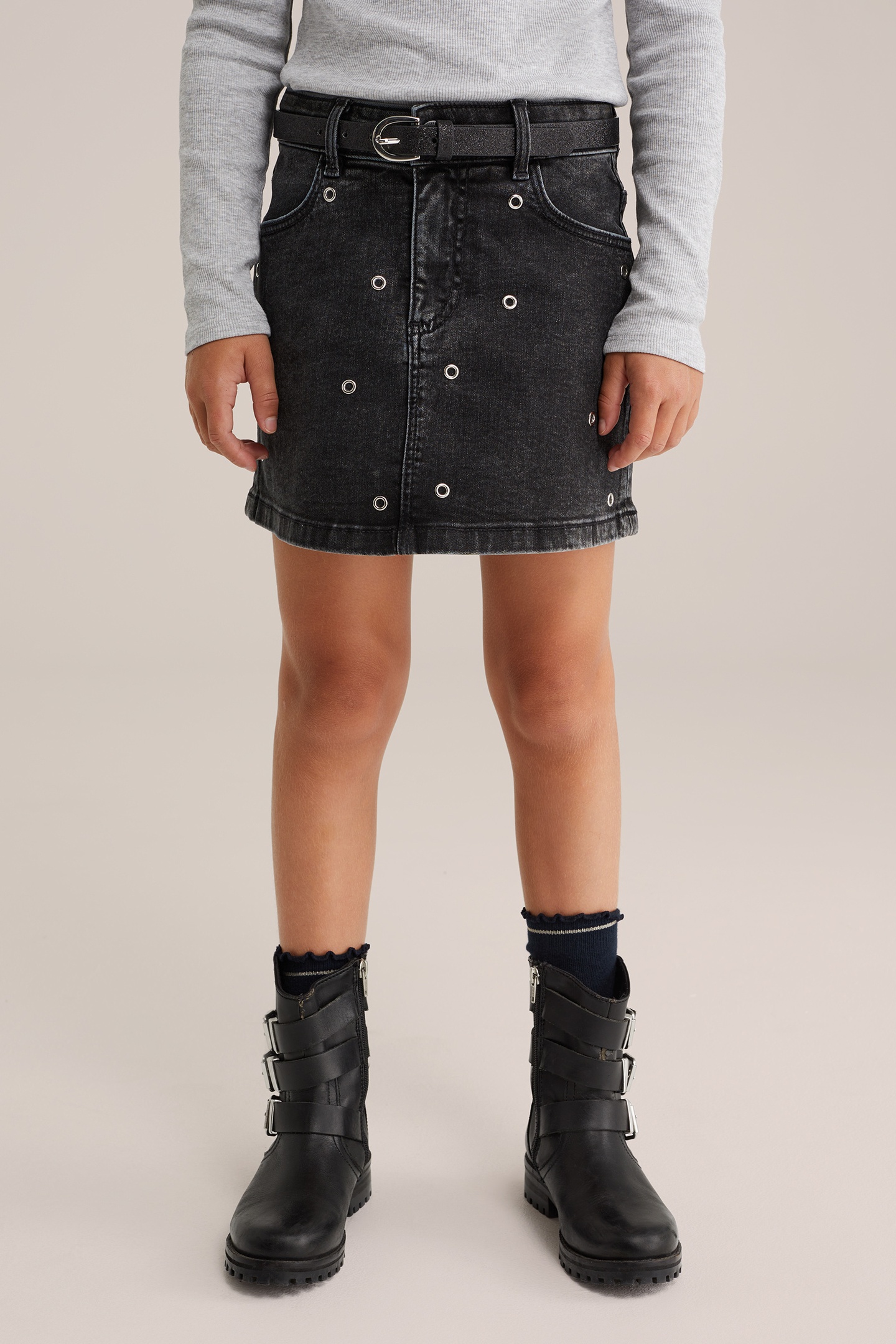 We Fashion Skirt Mini Length Black Taille: 146/152 | Jupes Outlet | kids | Le Noir