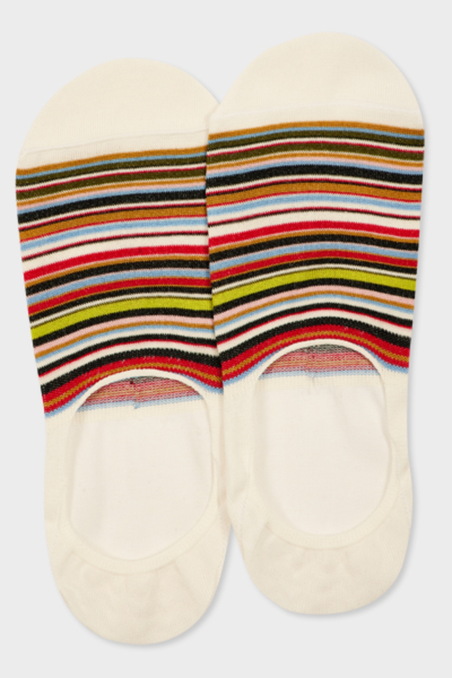 SOCK NO SHOW SIGNATURE OFF WHITE 3
