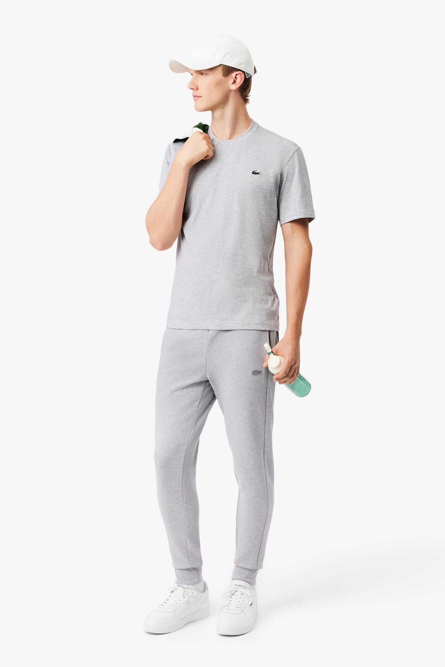 TRACKSUIT TROUSERS SILVER CHINE 2