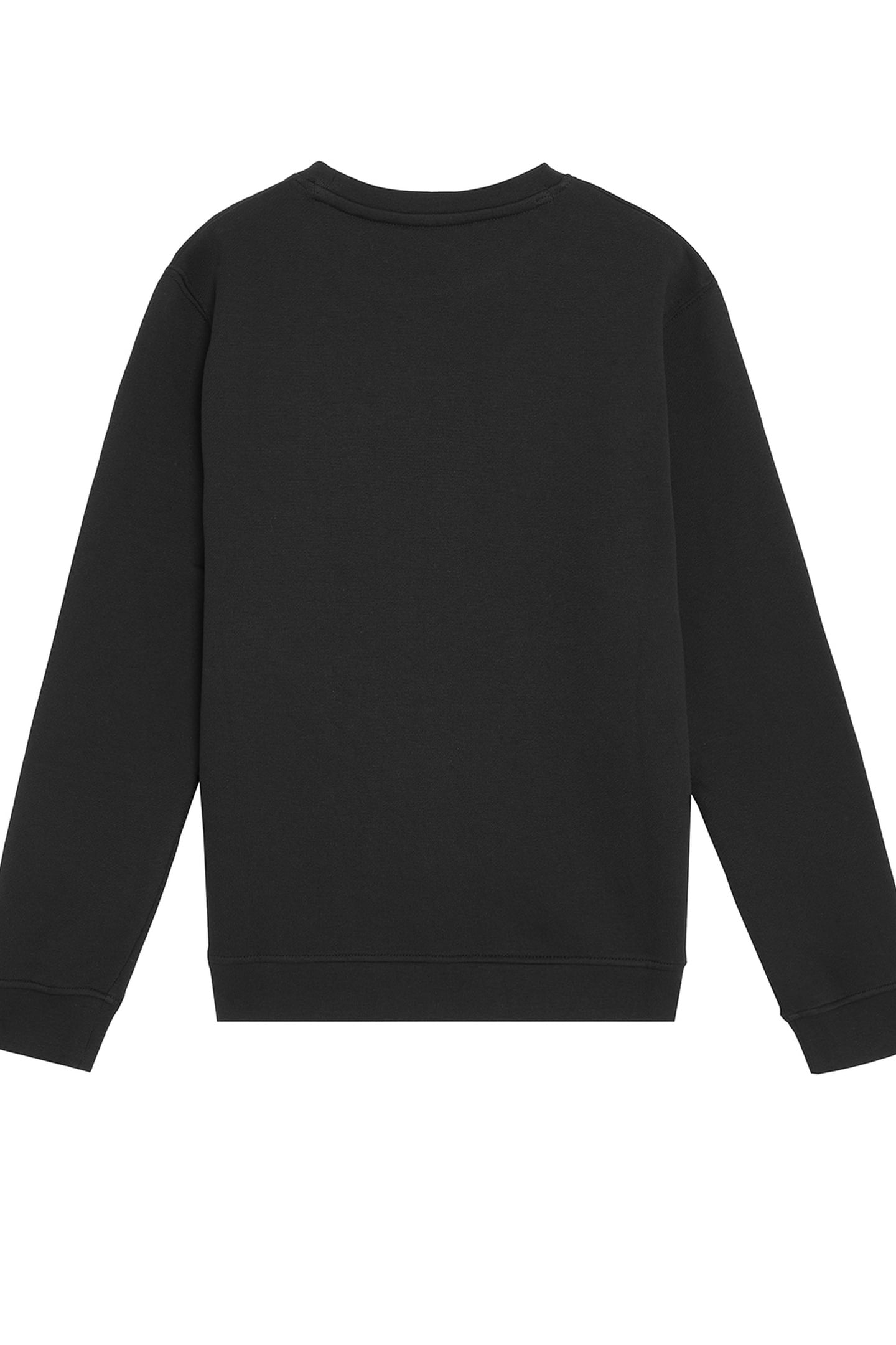 CREW NECK SWEATSHIRT JET BLACK 2