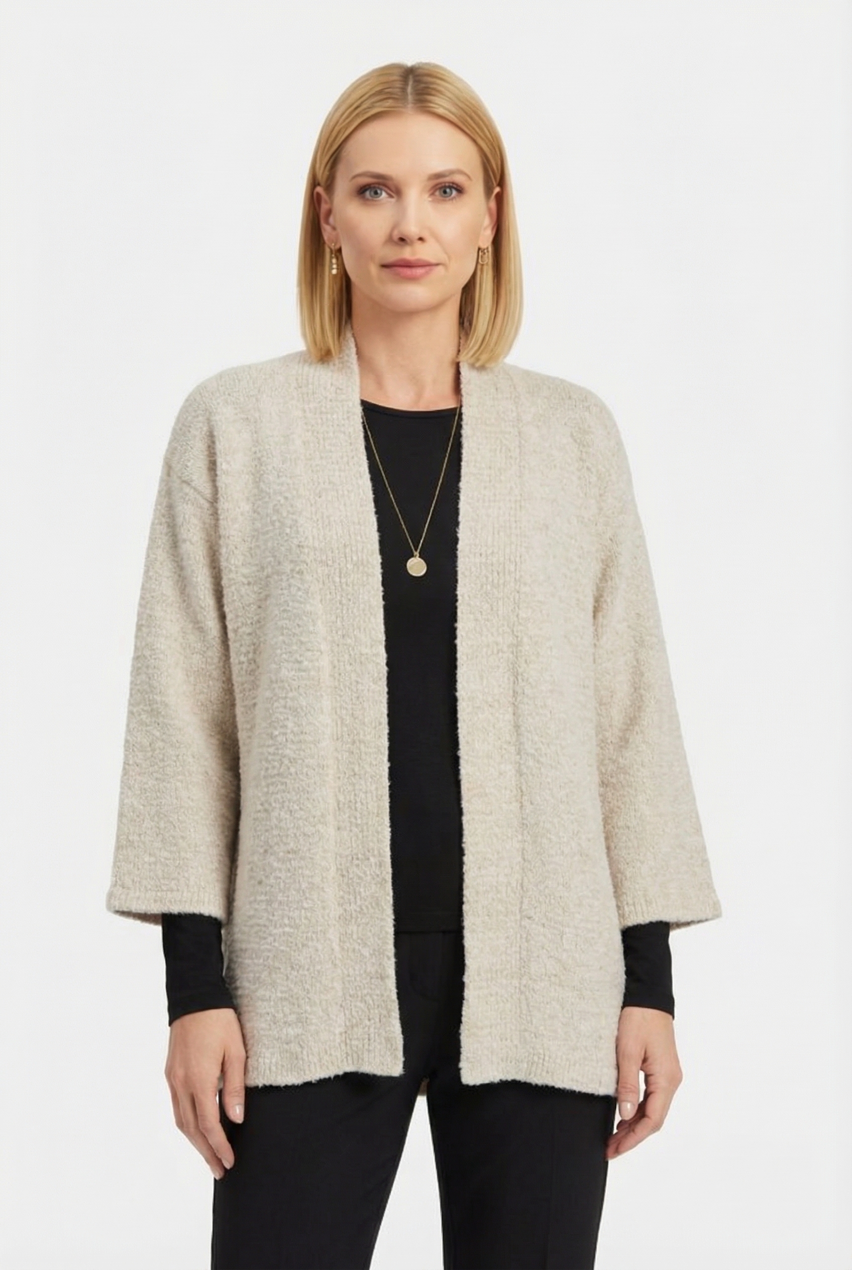 BELLA CARDIGAN SAND 1
