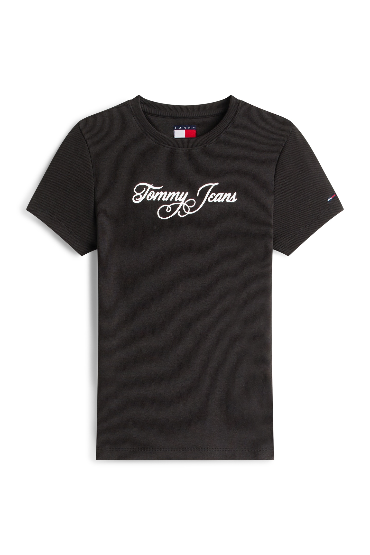 SLIM ESSENTIAL LOGO T-SHIRT BLACK 2