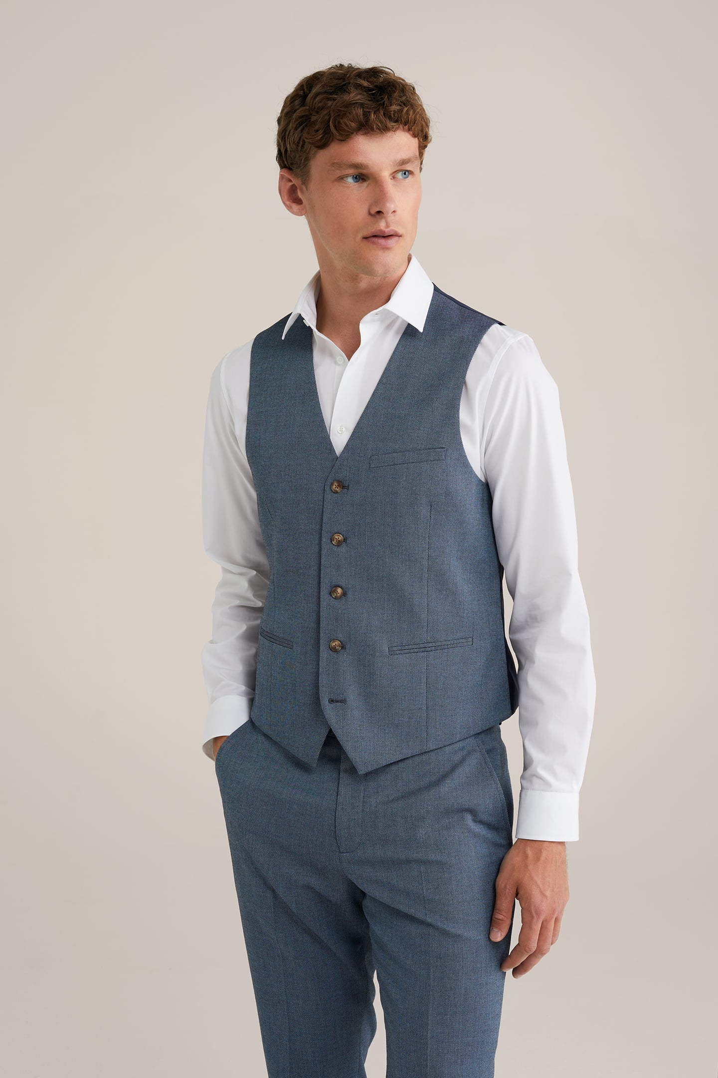 WAISTCOAT NAVY BLUE 1