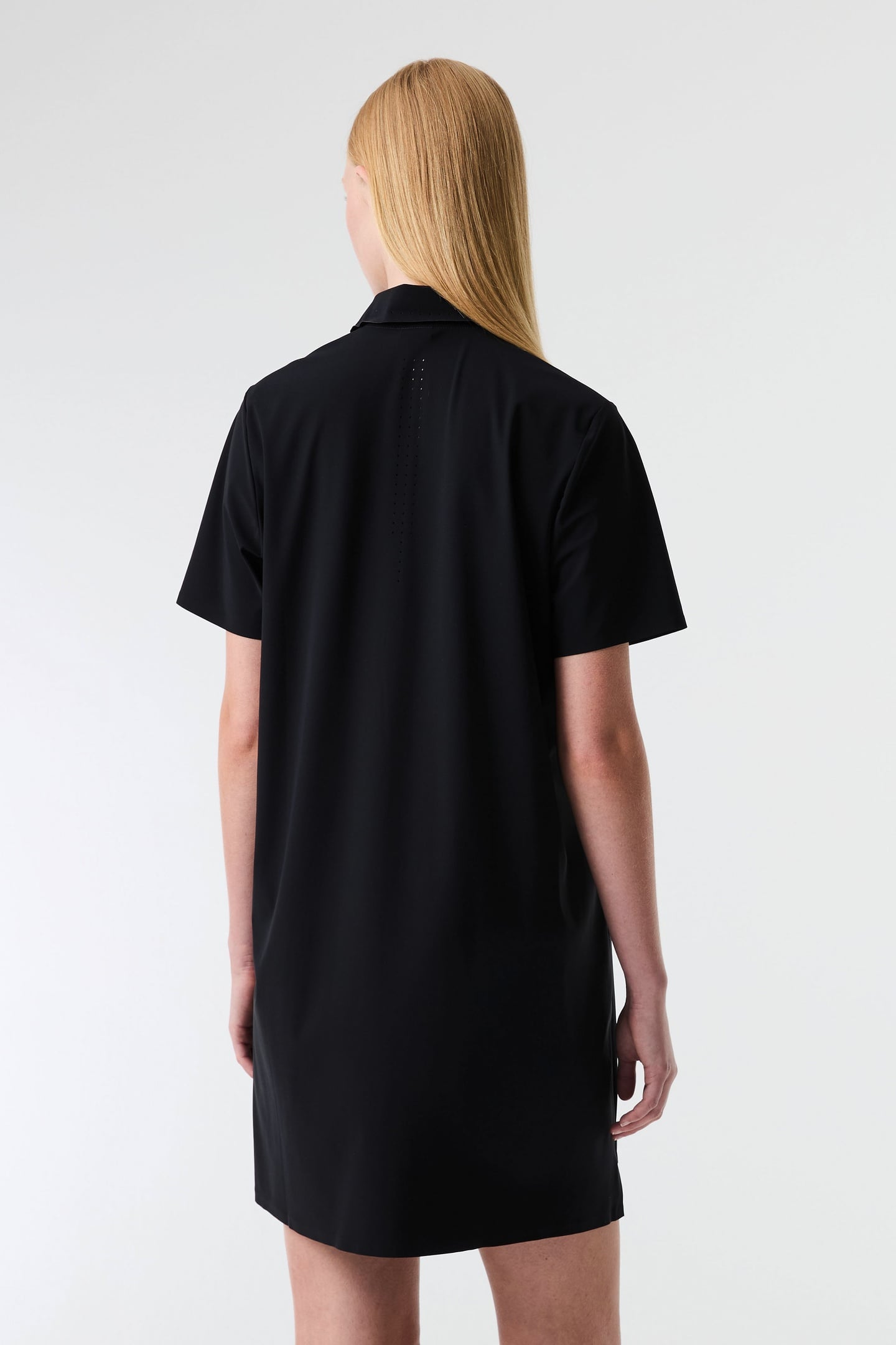JANTOR V1.Y9.01 SWEAT/JERSEY DRESS BLACK 1