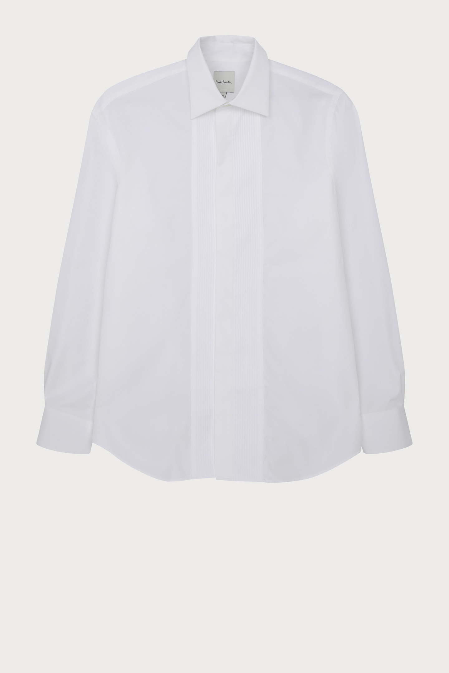 S/C TAILORED FIT EVENING SHIRT WHITE 7