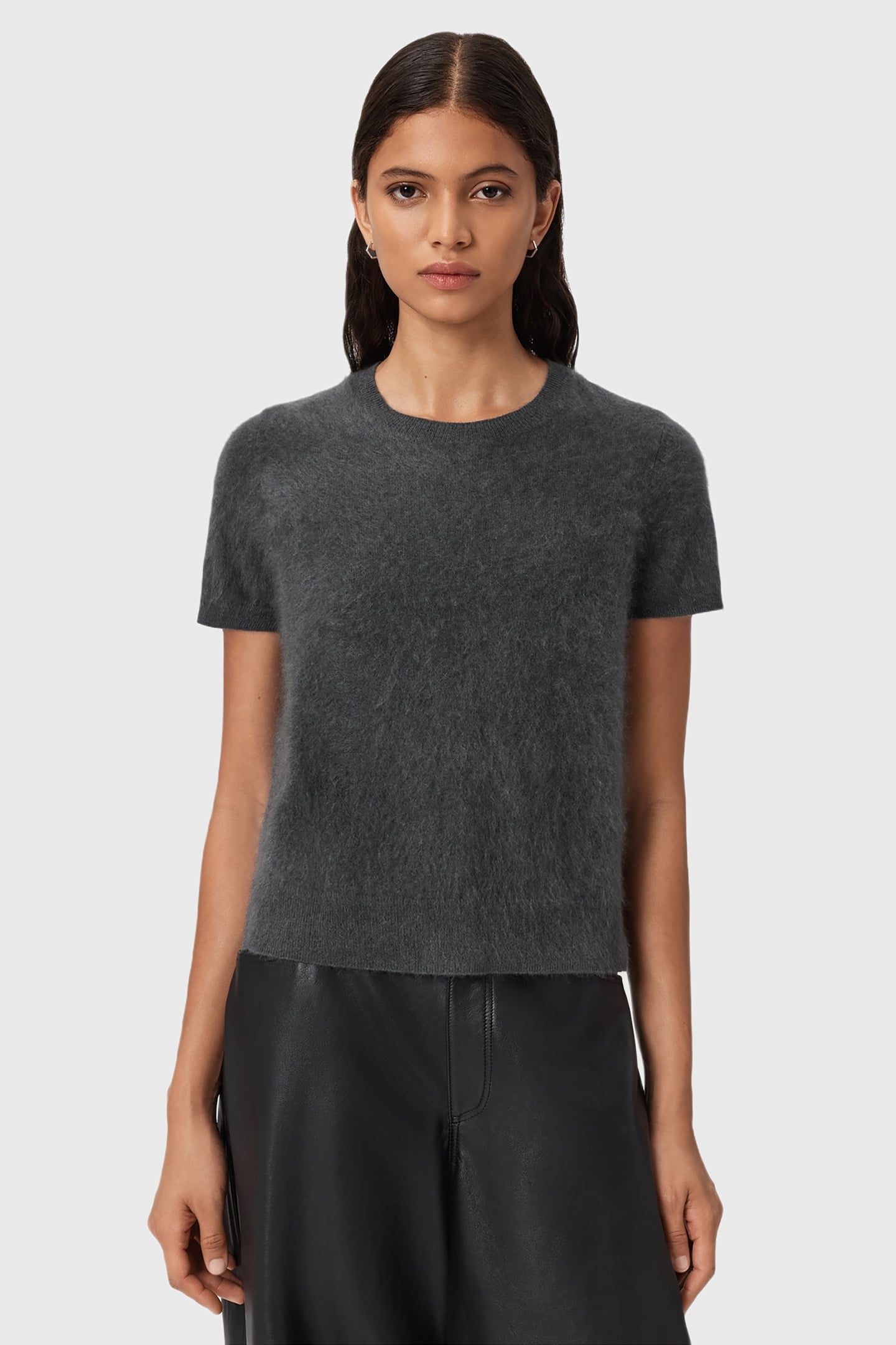 REBEL TEE GRAPHITE GREY 1