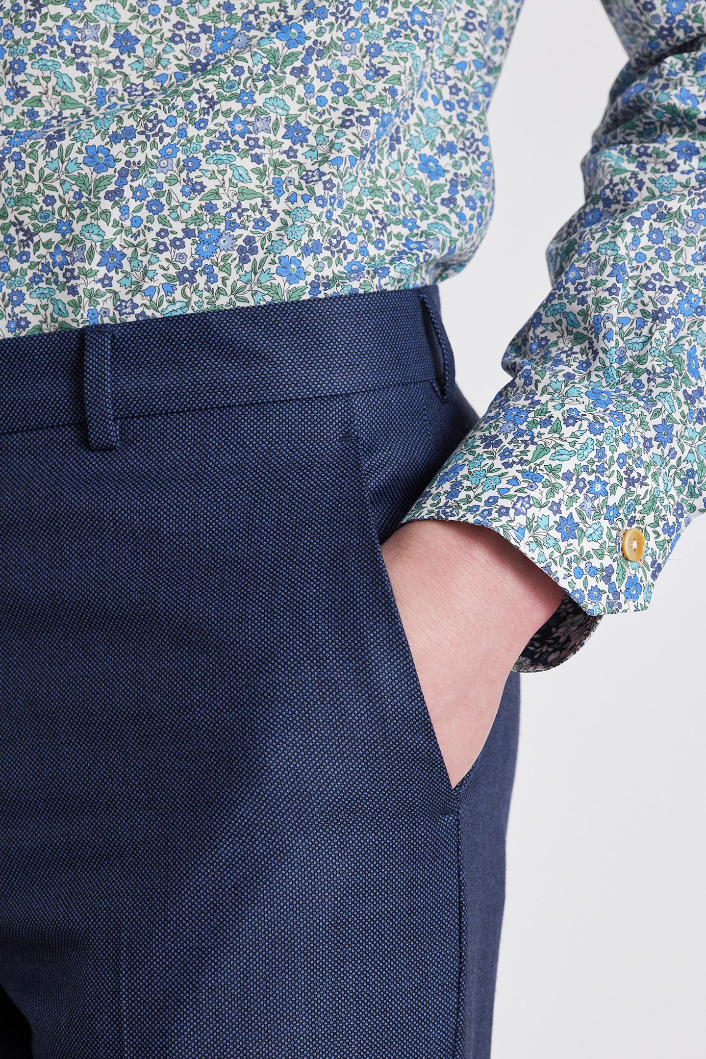 TAILORED FIT 2BTN SUIT INKY BLUE 10