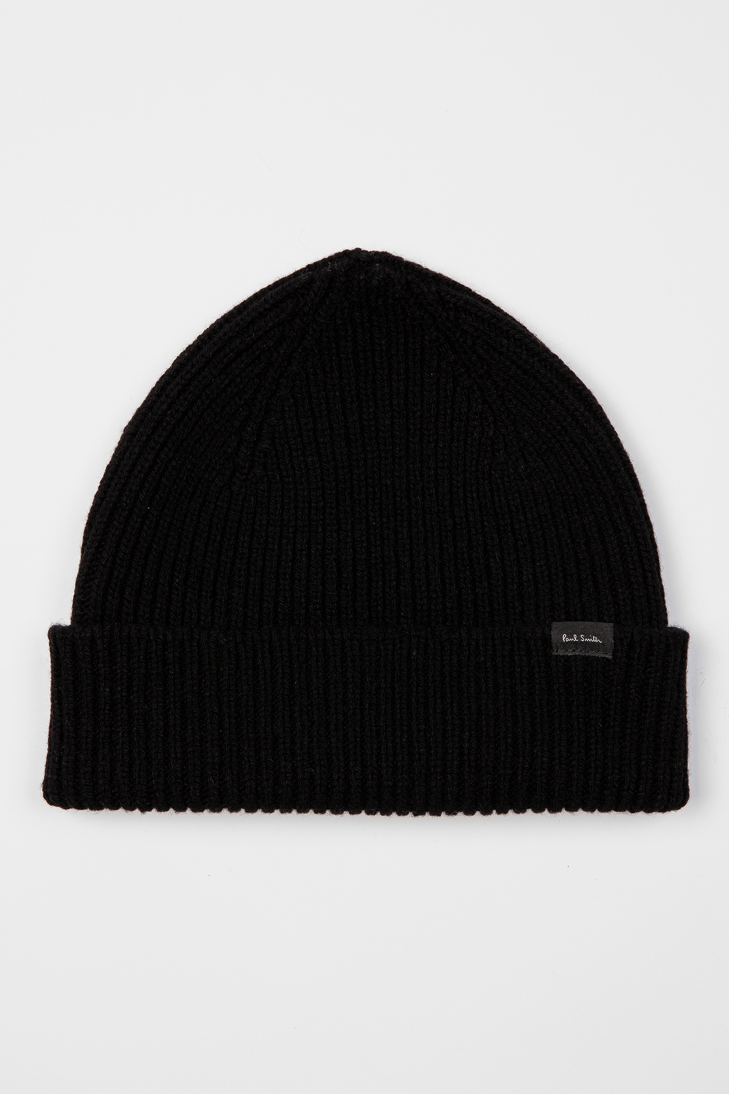 HAT CASHMR BEANIE BLACK 1