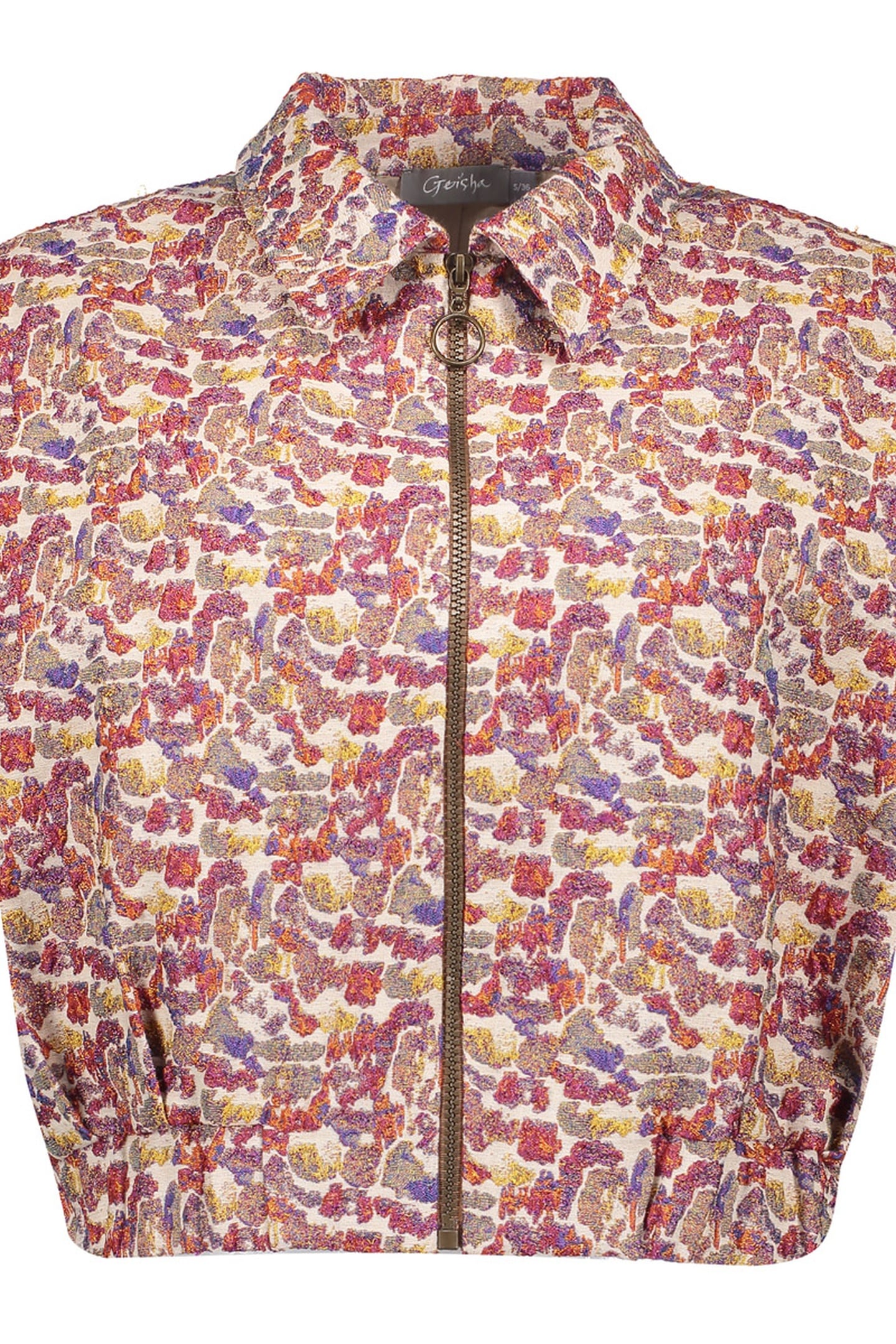 GILET ANIMAL MULTICOLOR RED/GREEN 1