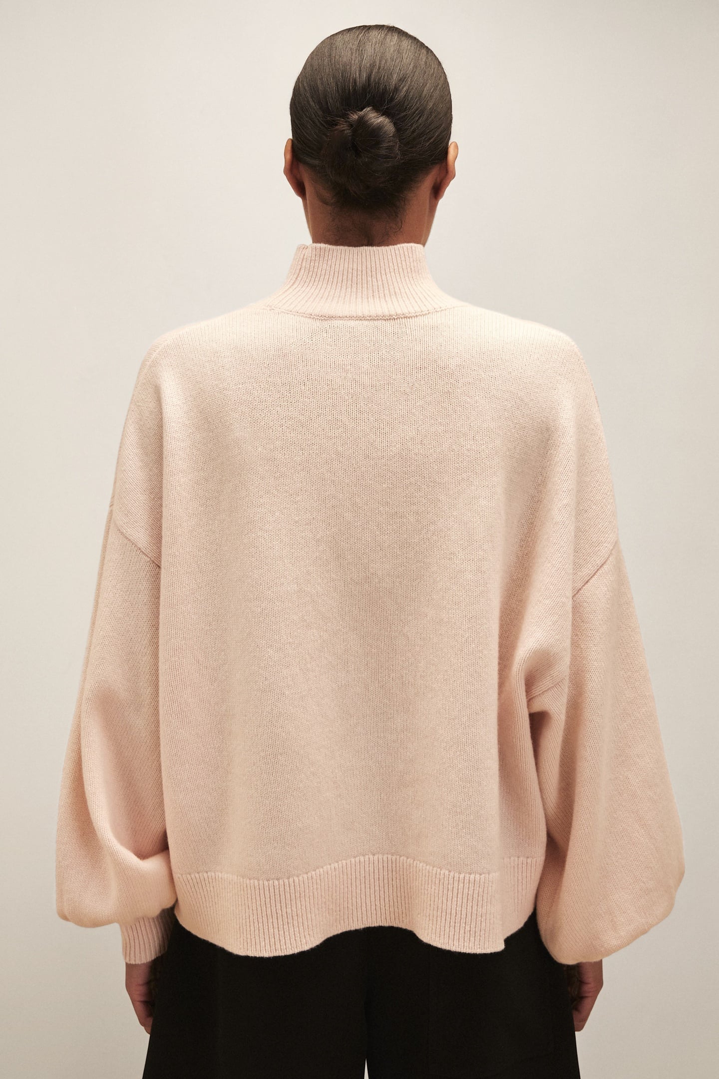 BATWING JUMPER BLUSH PINK 2