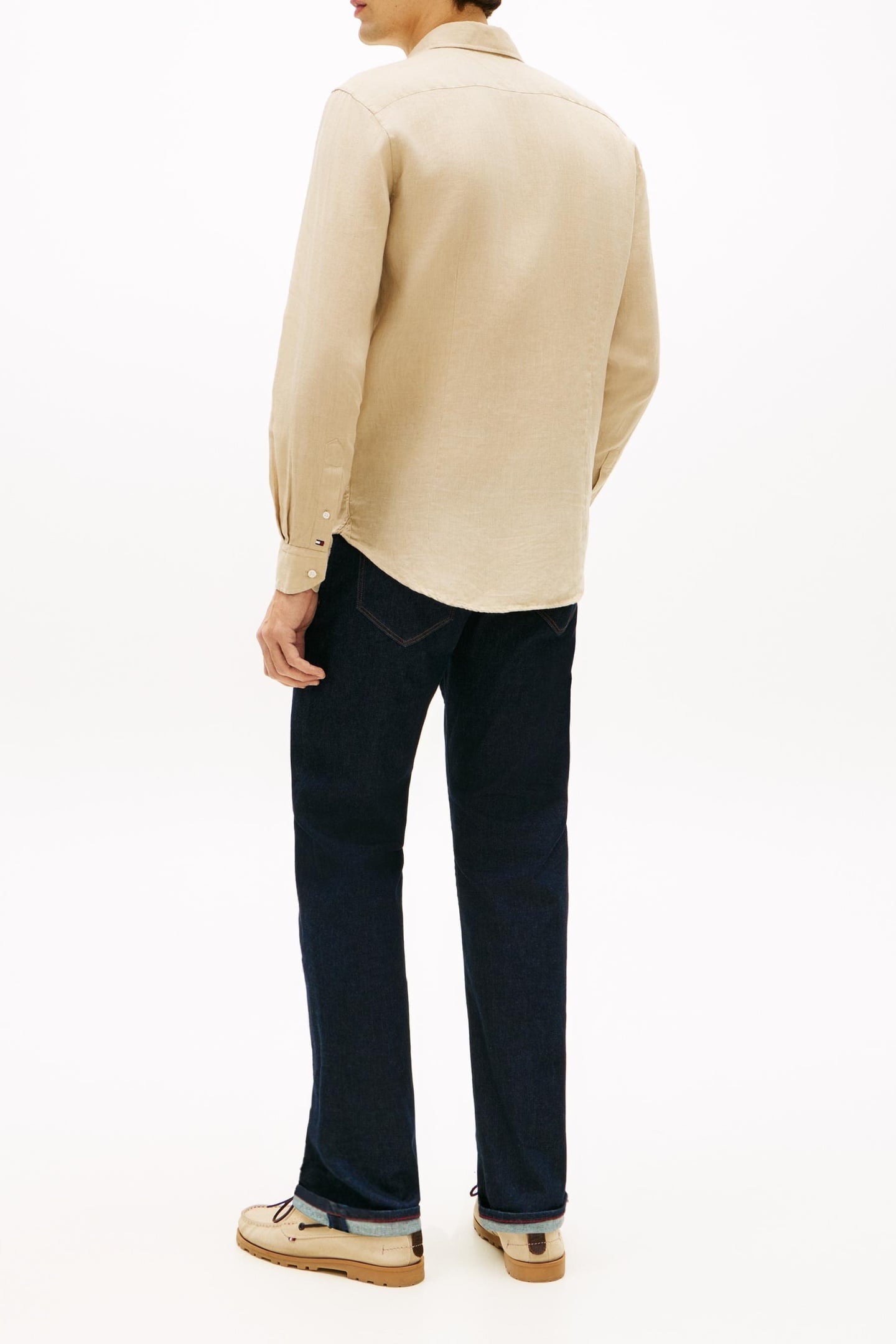 DC LINEN SHIRT SANDALWOOD 2