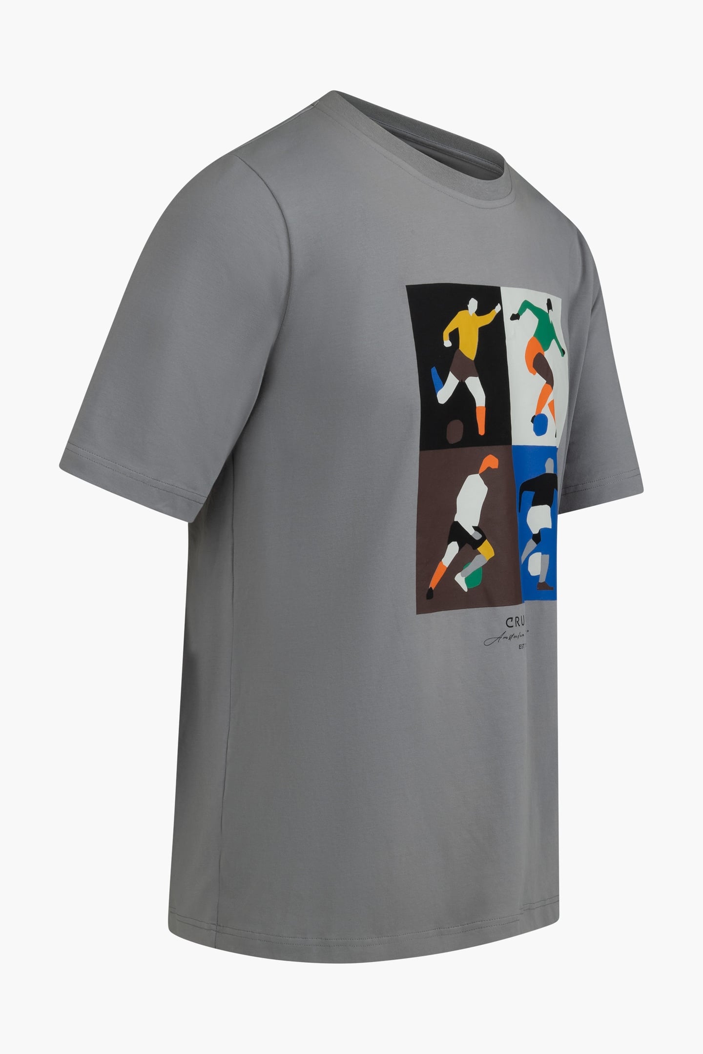 CRUYFF TURN TEE ULTIMATE GREY 3