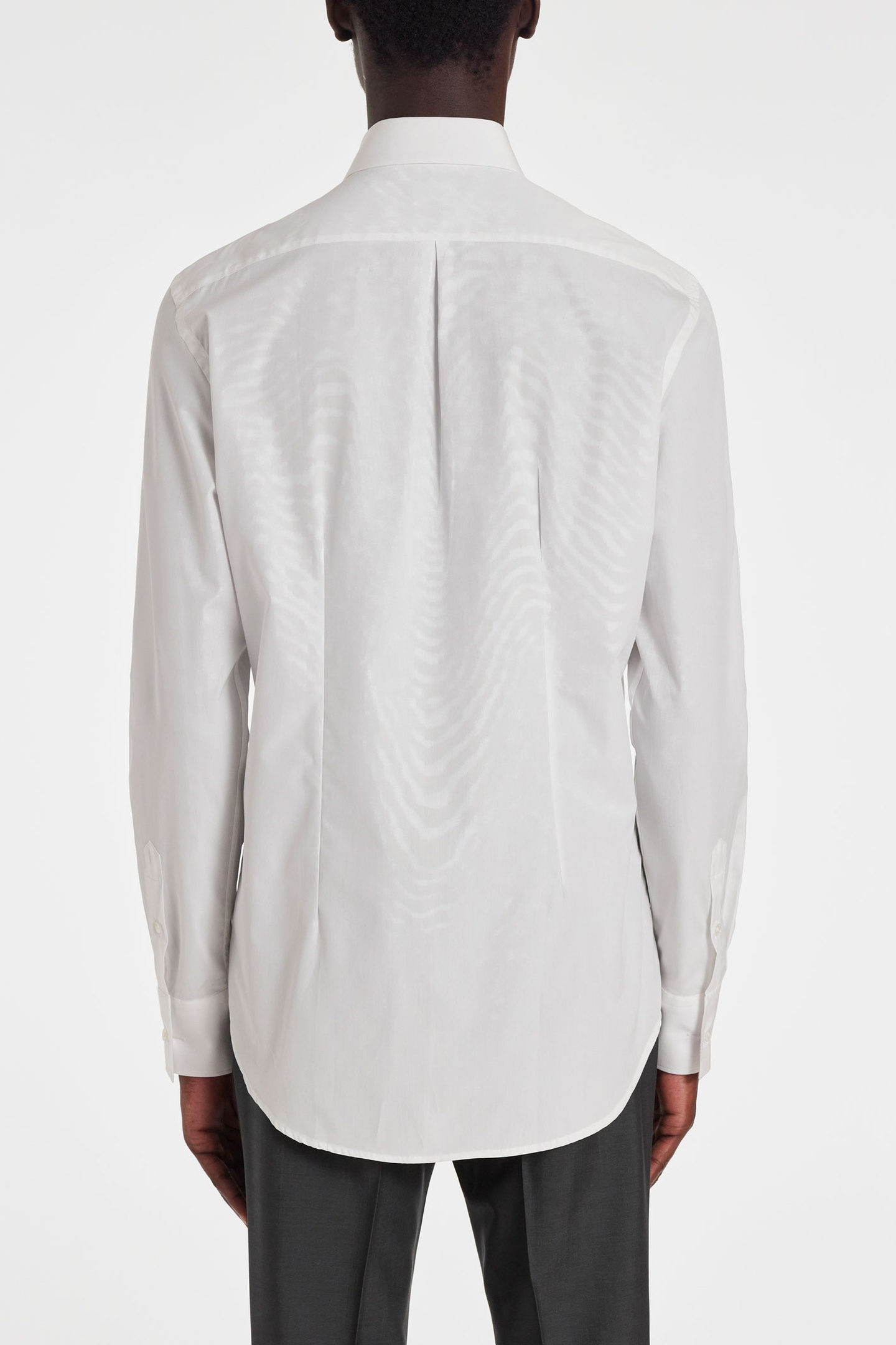 S/C TAILORED FIT EVENING SHIRT WHITE 2