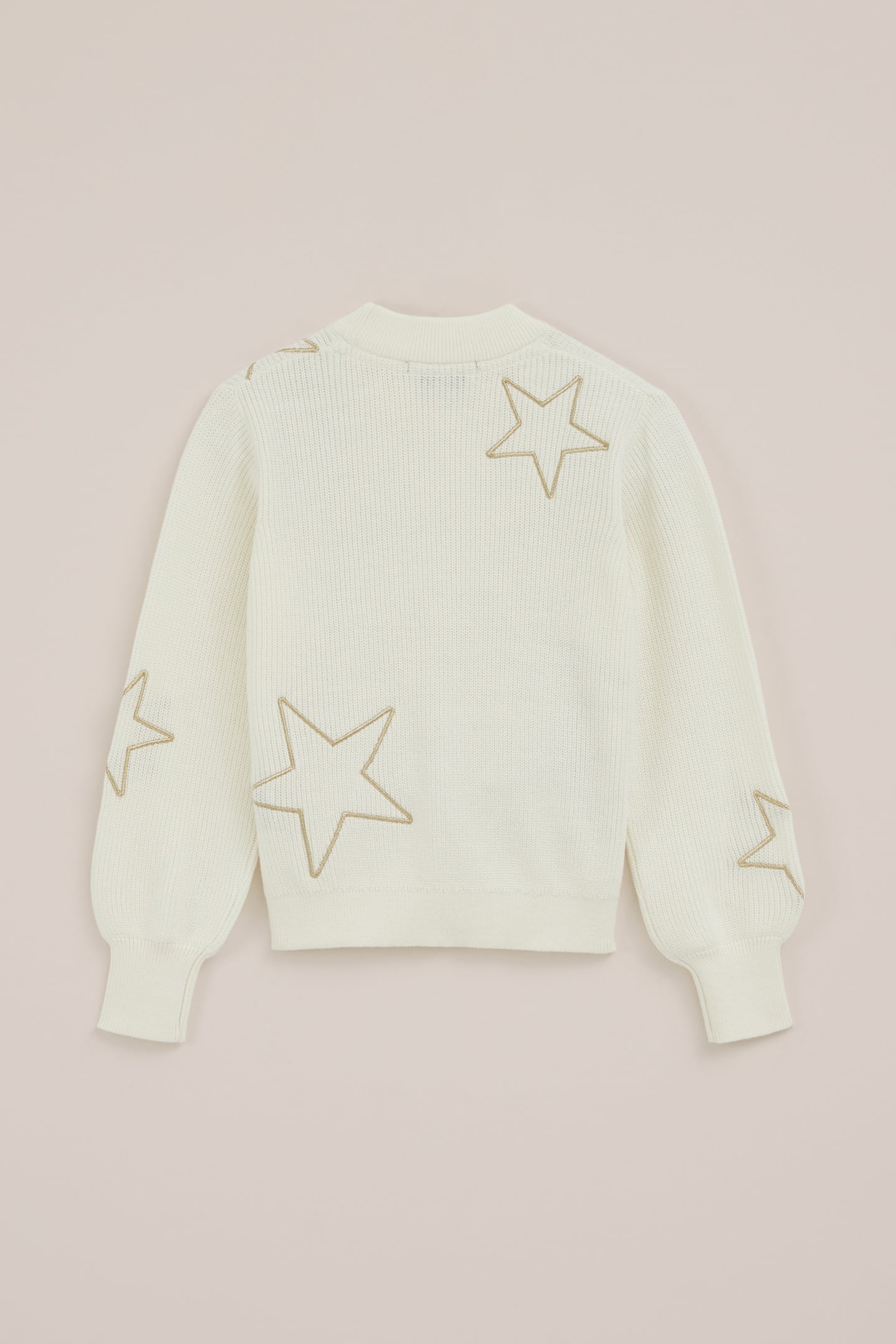 KNITTED PULLOVER ECRU 4