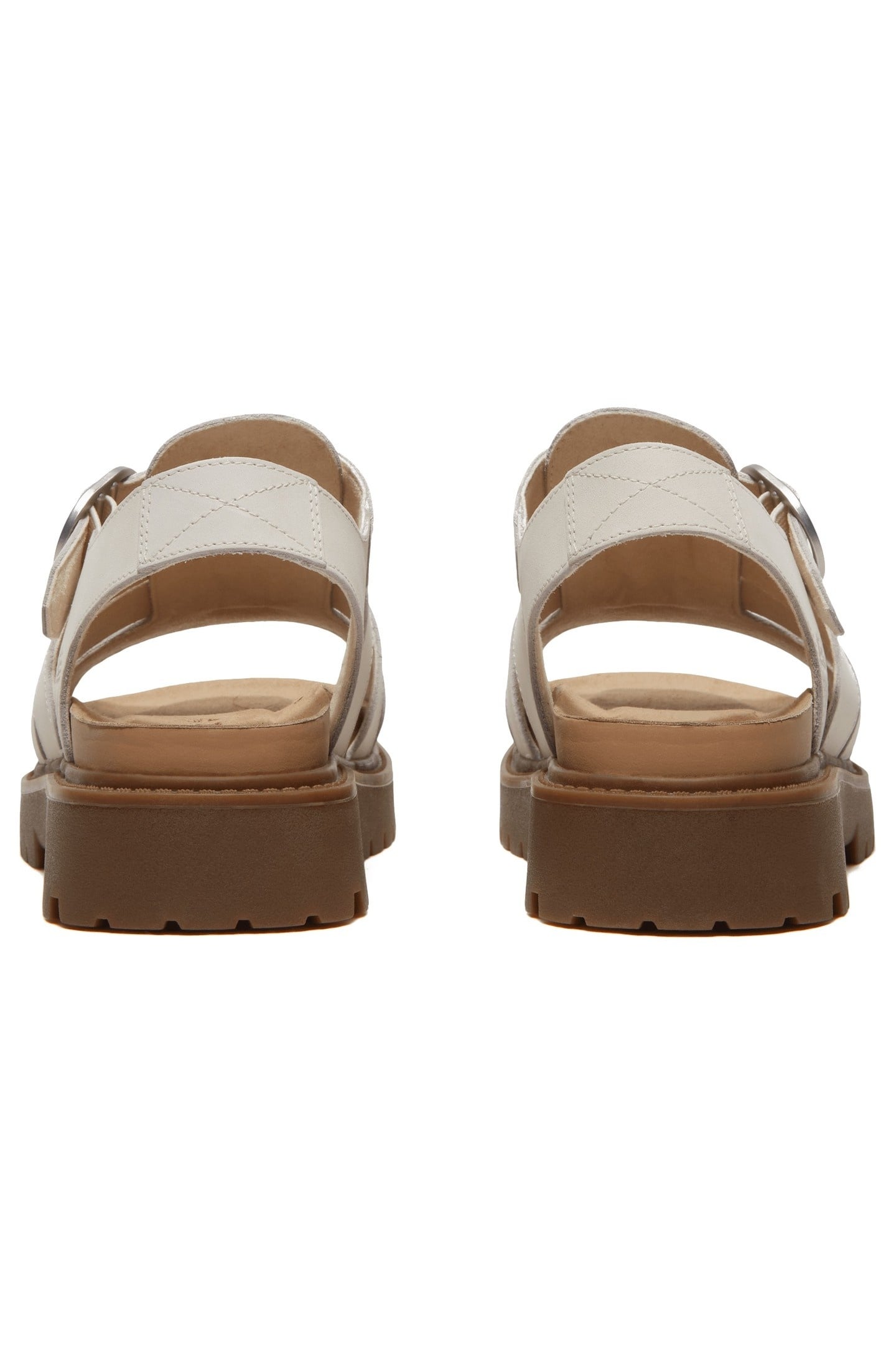 CLAIREMONT WAY FISHERMAN SANDAL NATURAL NUBUCK 8