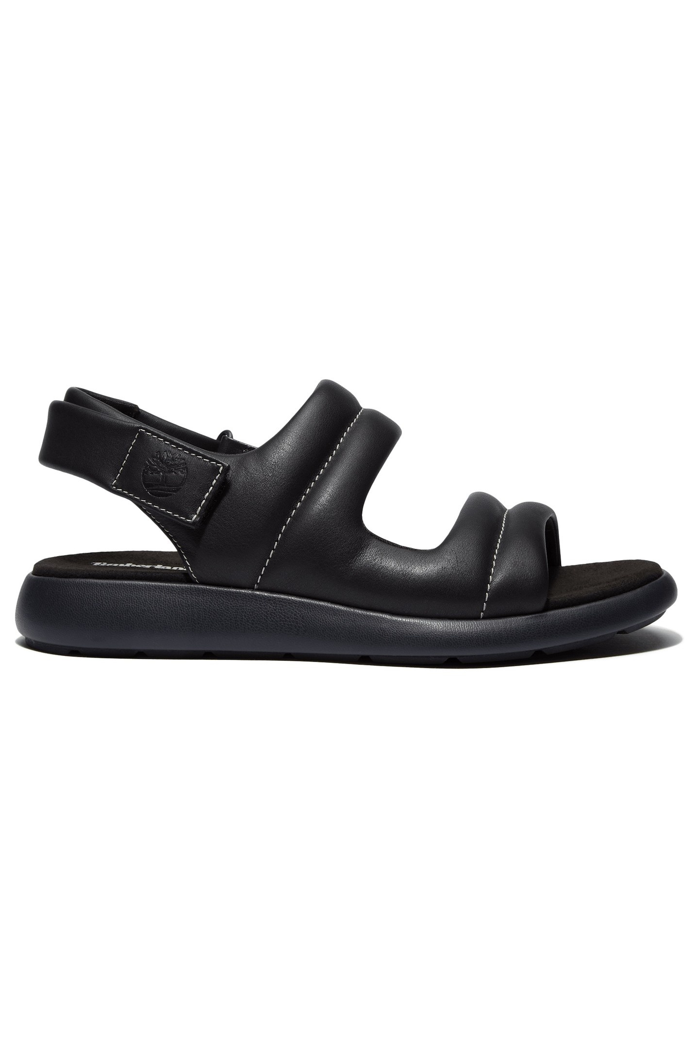 BELMAR WAVES BACKSTRAP SANDAL BLACK FULL GRAIN 1