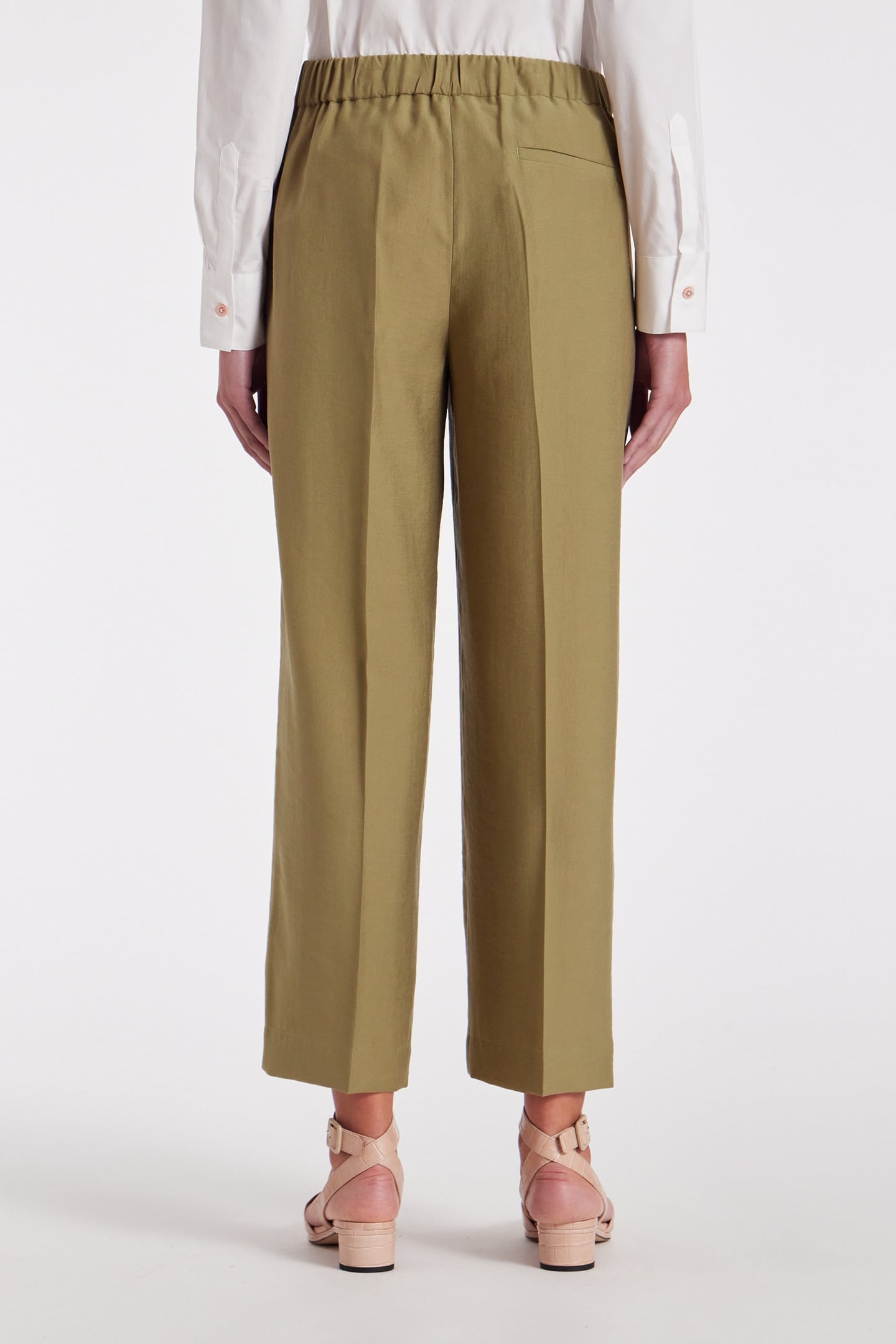 TROUSERS LT GREYISH GREEN 6