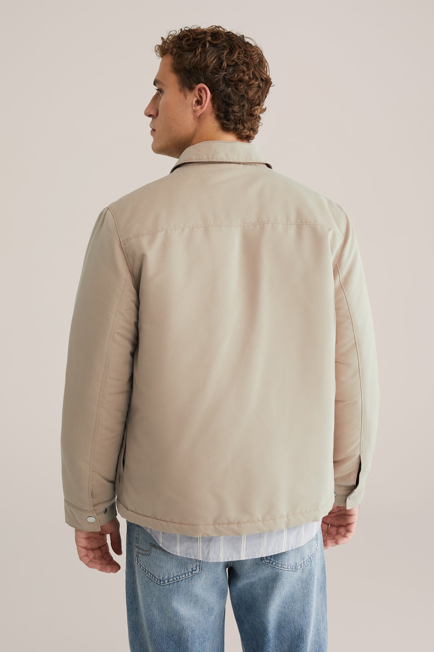 JACKET NORMAL LENGTH BEIGE 2