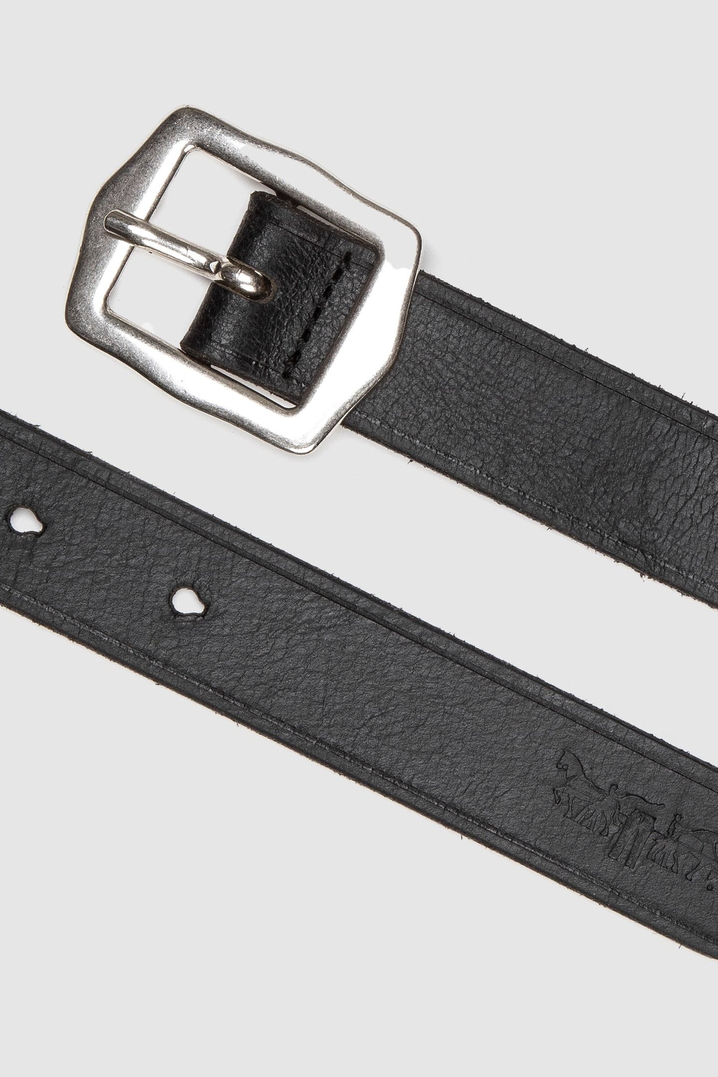 LUX LEATHER BELT BLACK 2