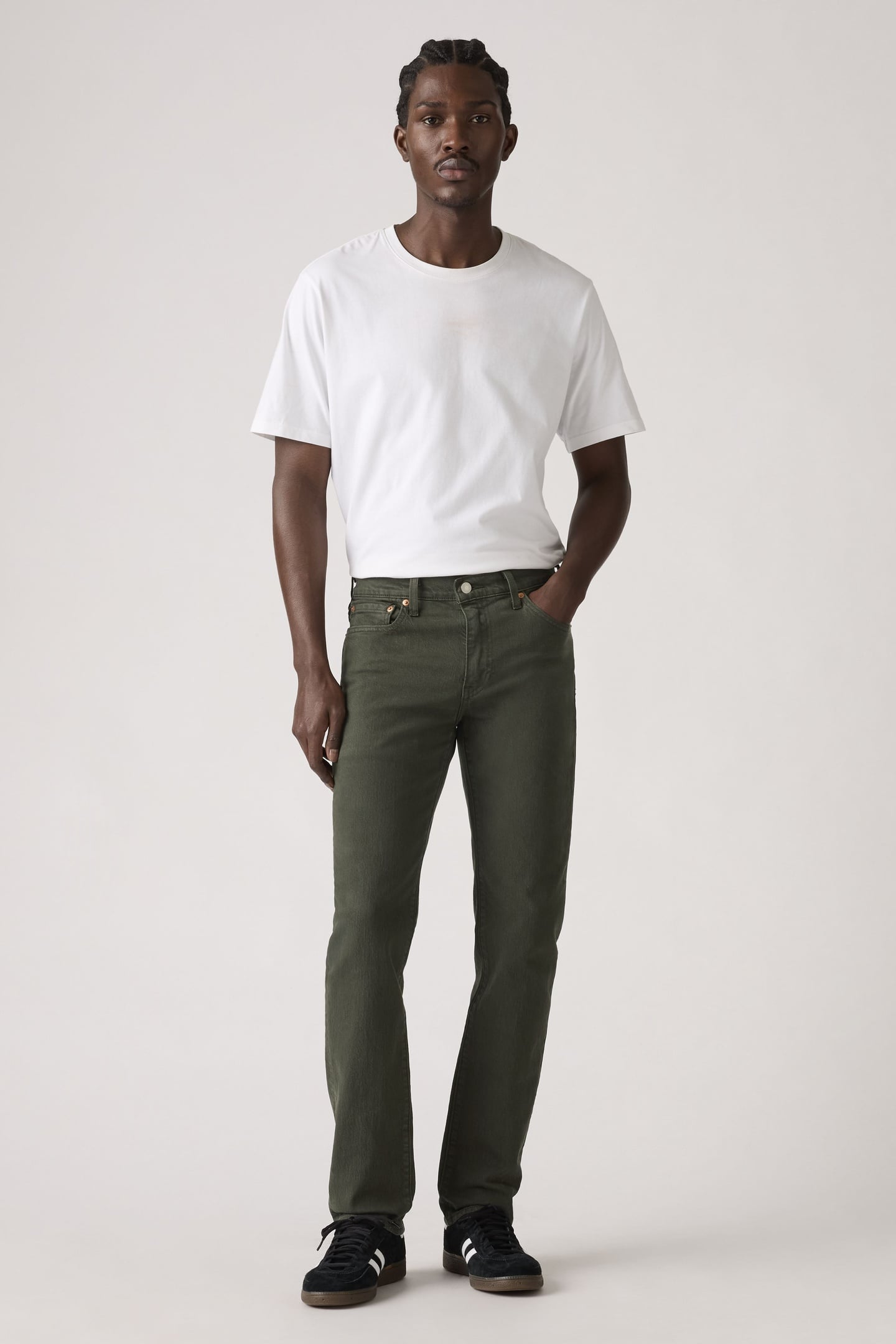 511™ SLIM JEANS GREEN 2