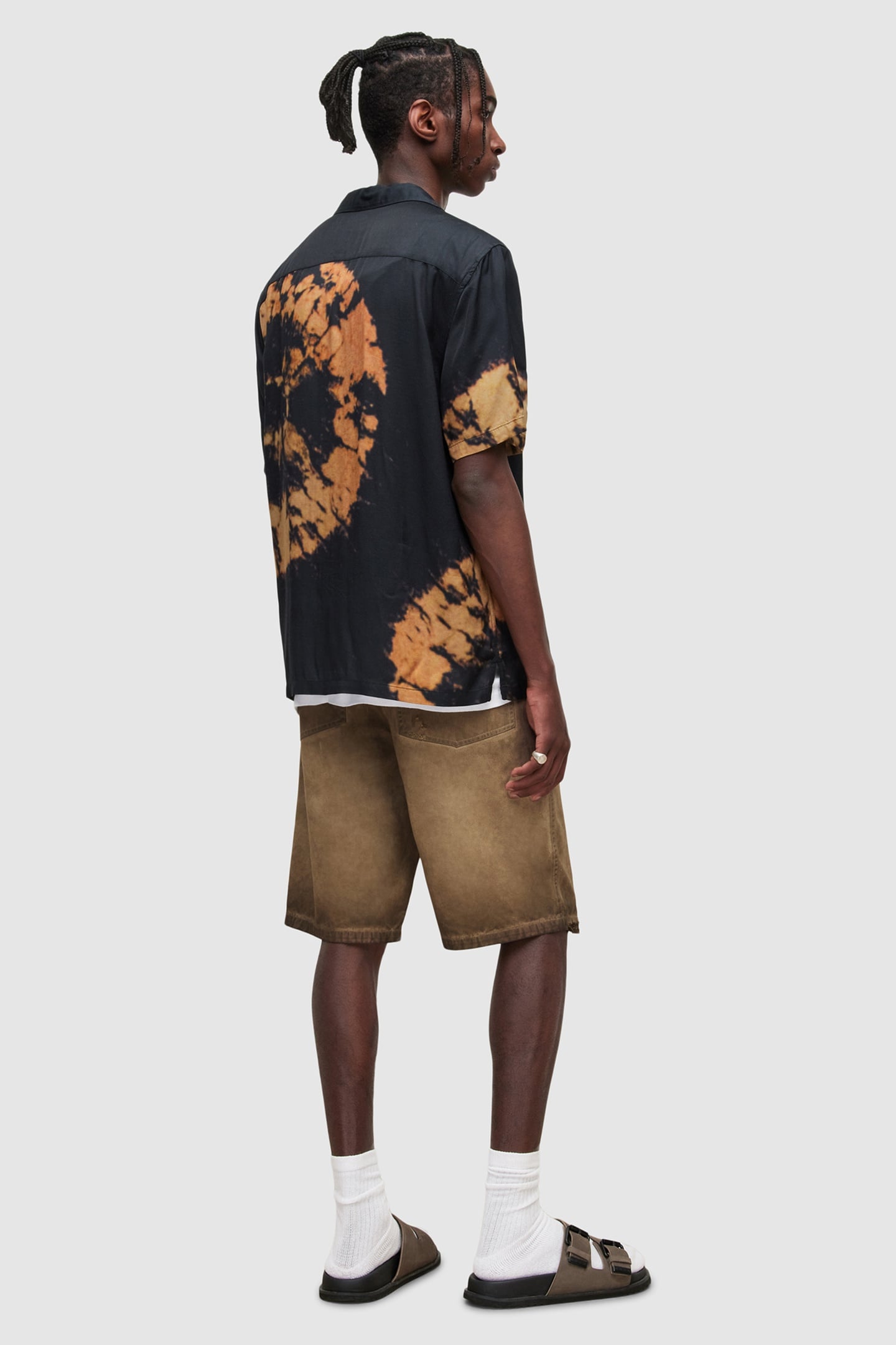 ALBANY SHORT ASH KHAKI BROWN 3