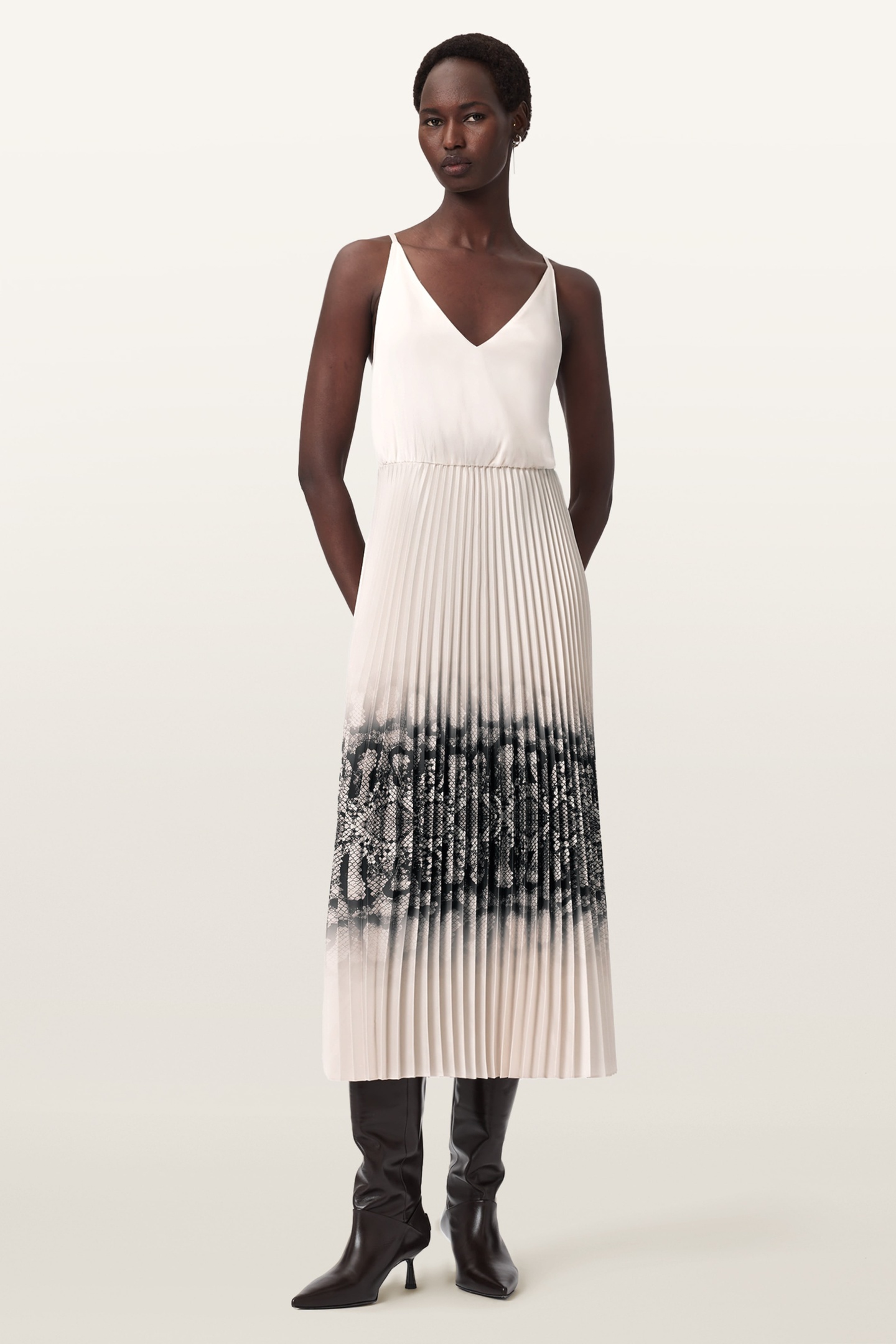 CURTIS OPHIS DRESS CHALK WHITE 2