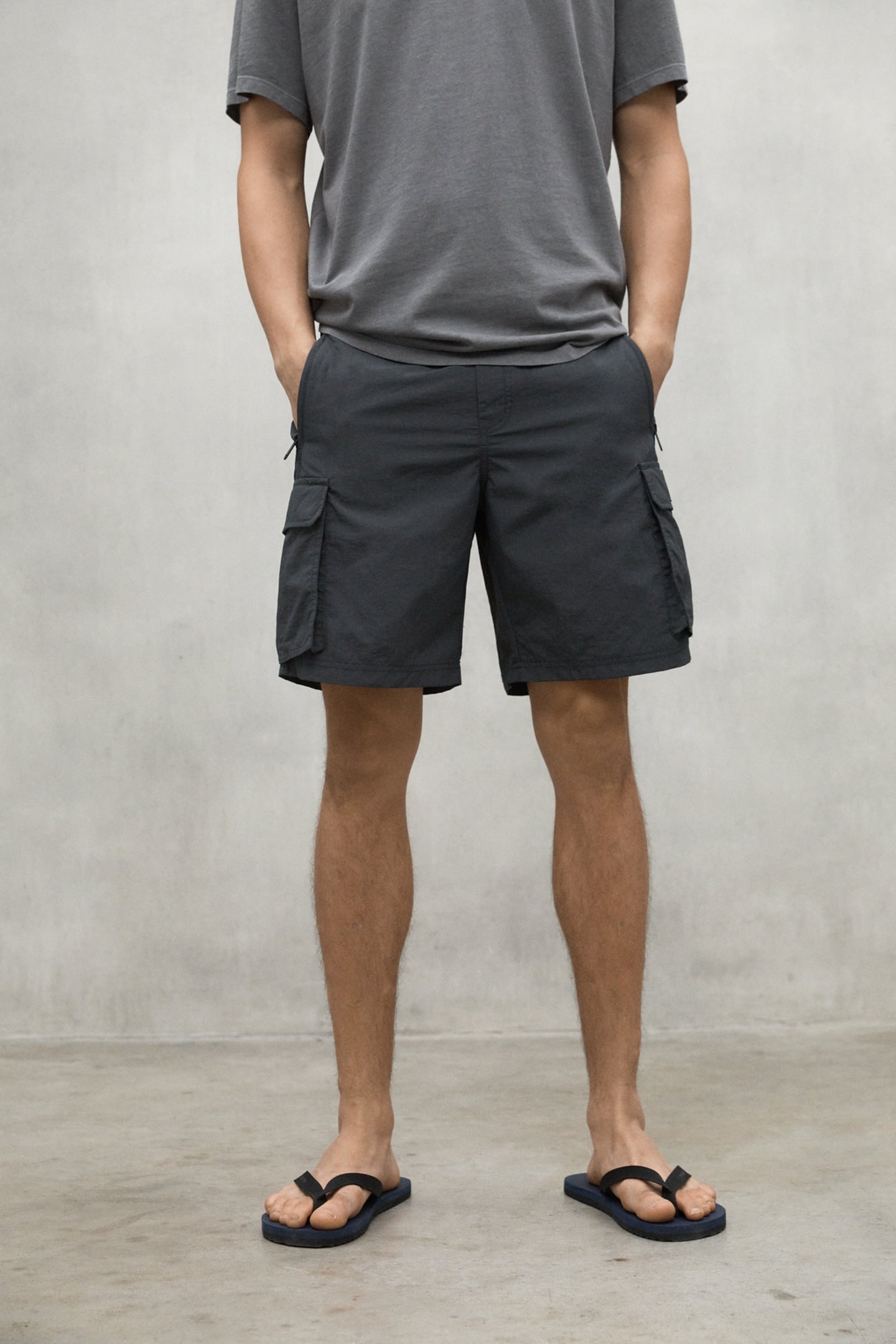ALISTEALF SHORTS ASPHALT 2