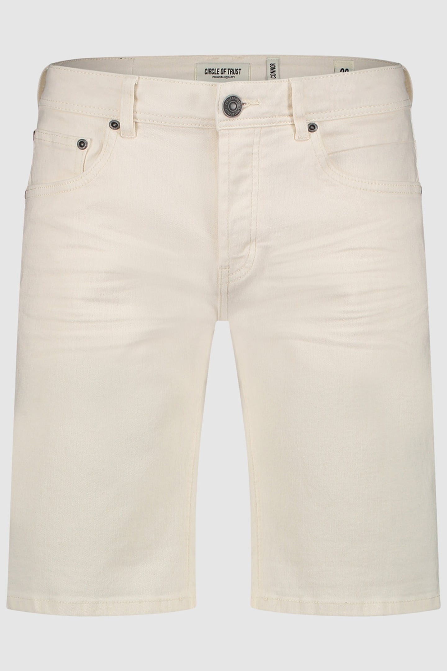 CONNOR DENIM SHORT ANTIQUE WHITE 1