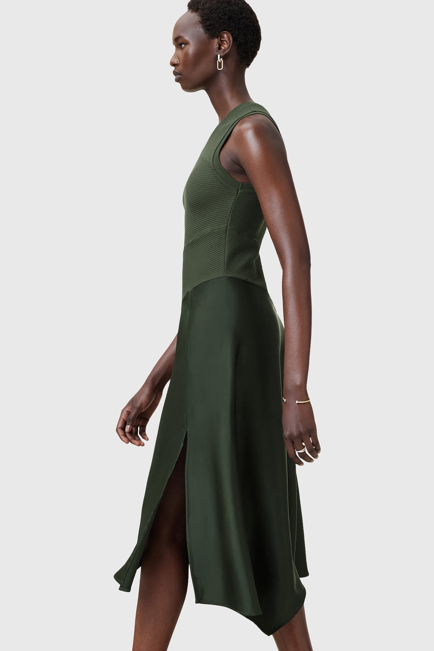 PIA SATIN DRESS RIFLE GREEN 3