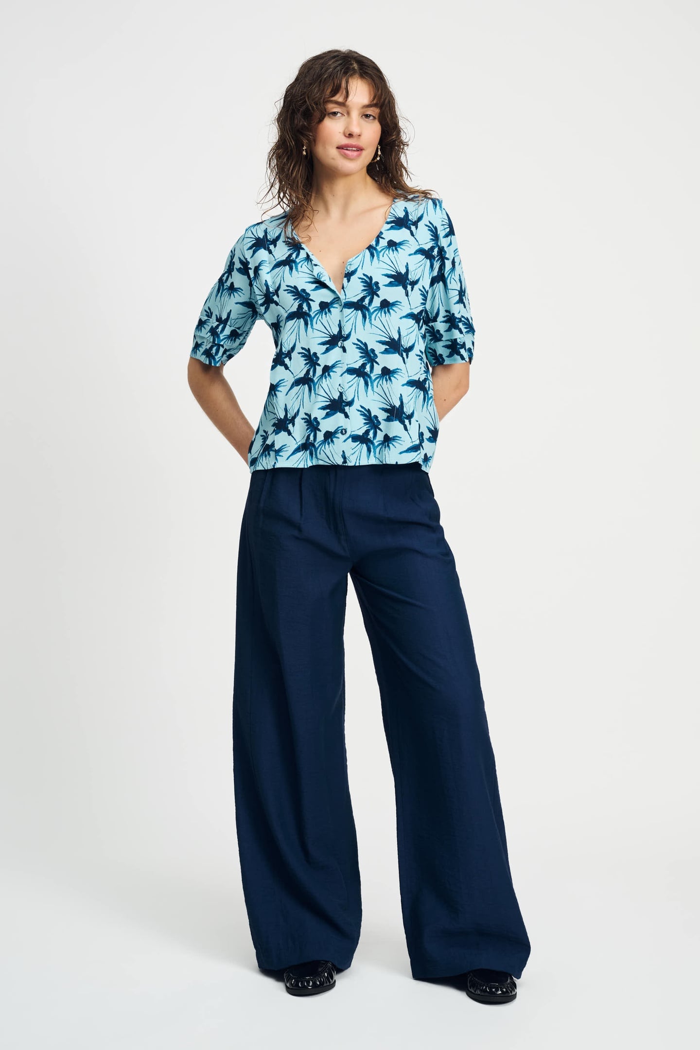 BLOUSE - ARTISAN BLUE 2