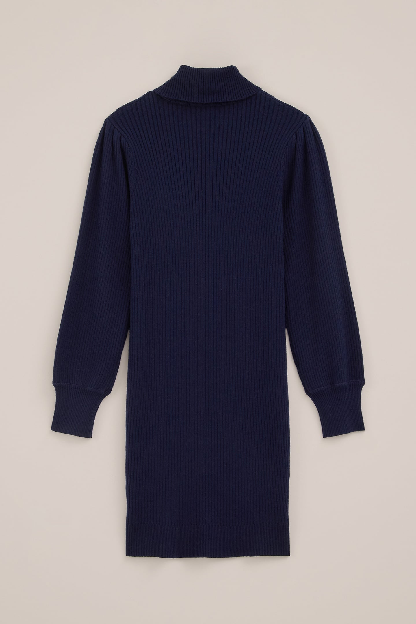 DRESS MID LENGTH NAVY BLUE 4