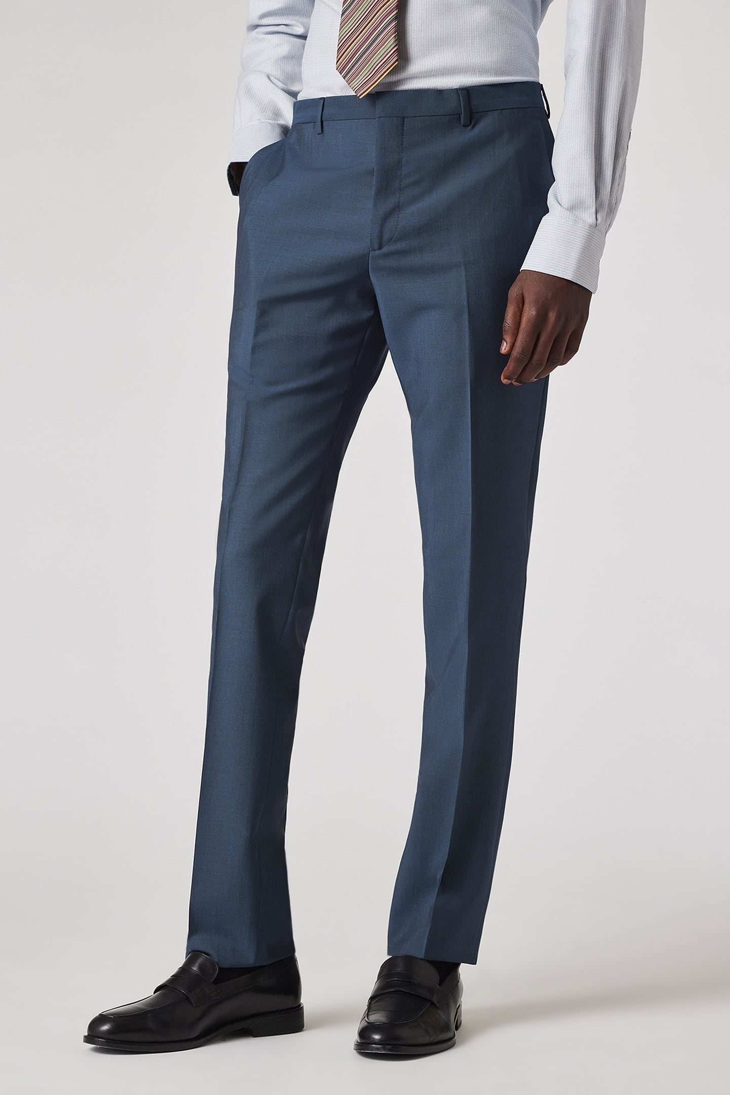 SLIM FIT 2BTN SUIT PETROL BLUE 2