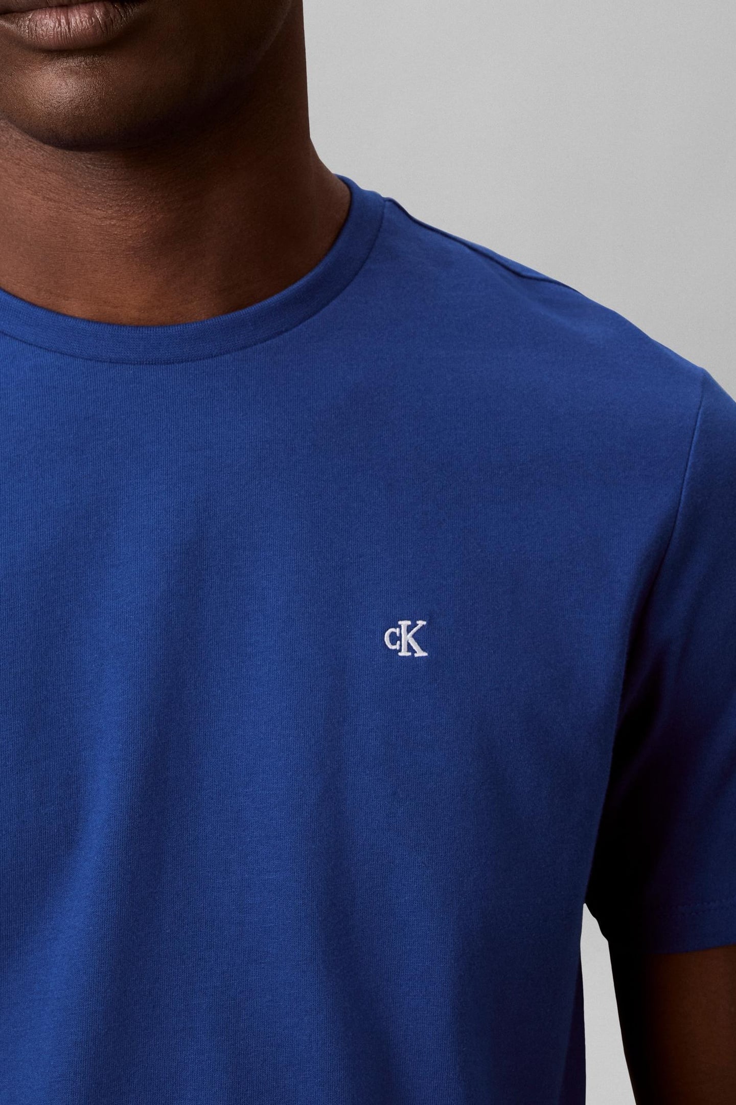 SS CLASSIC MONOGRAM TEE CHASE BLUE 6