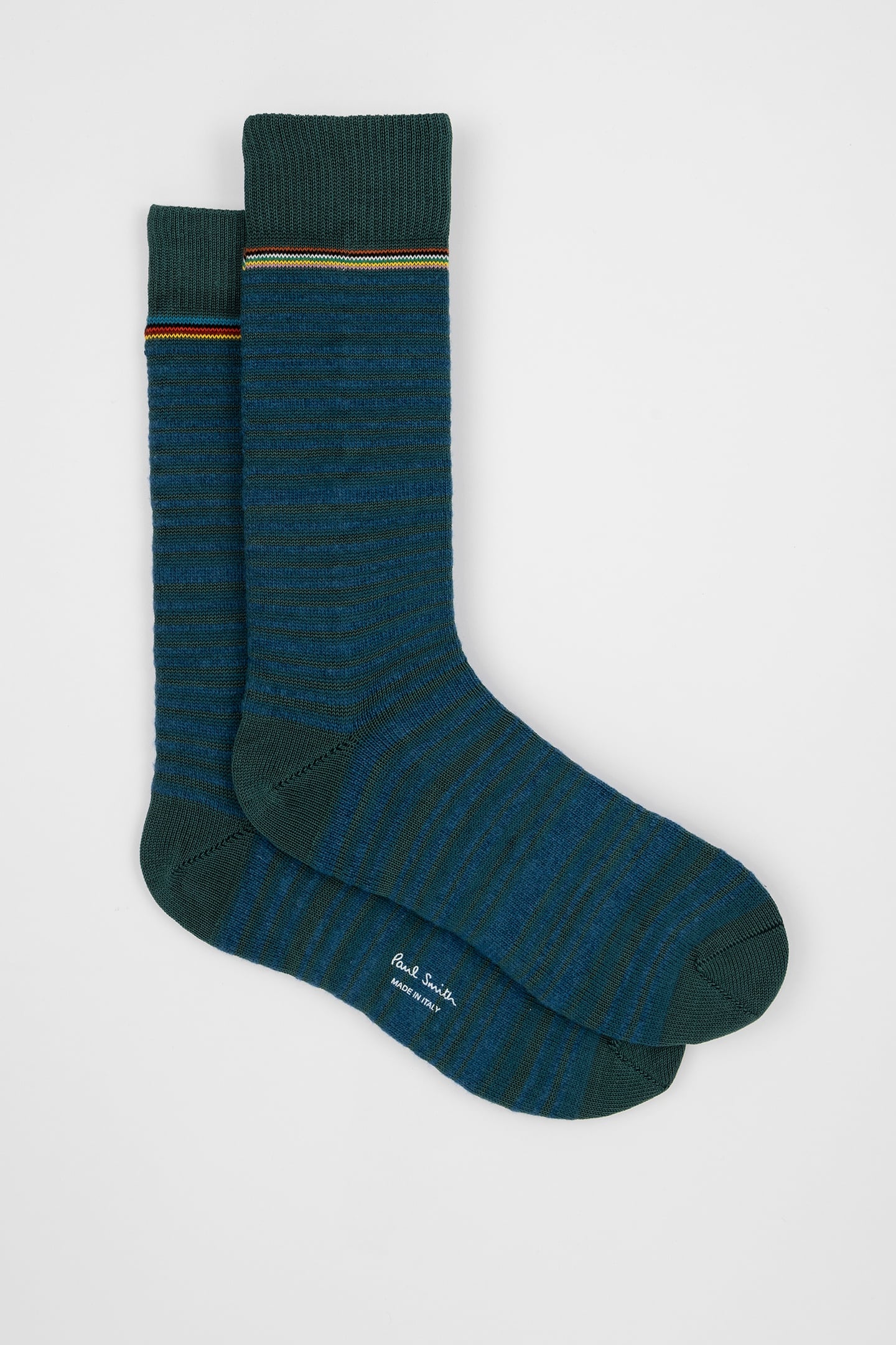 SOCK TONAL SIGNATURE PETROL GREEN 1