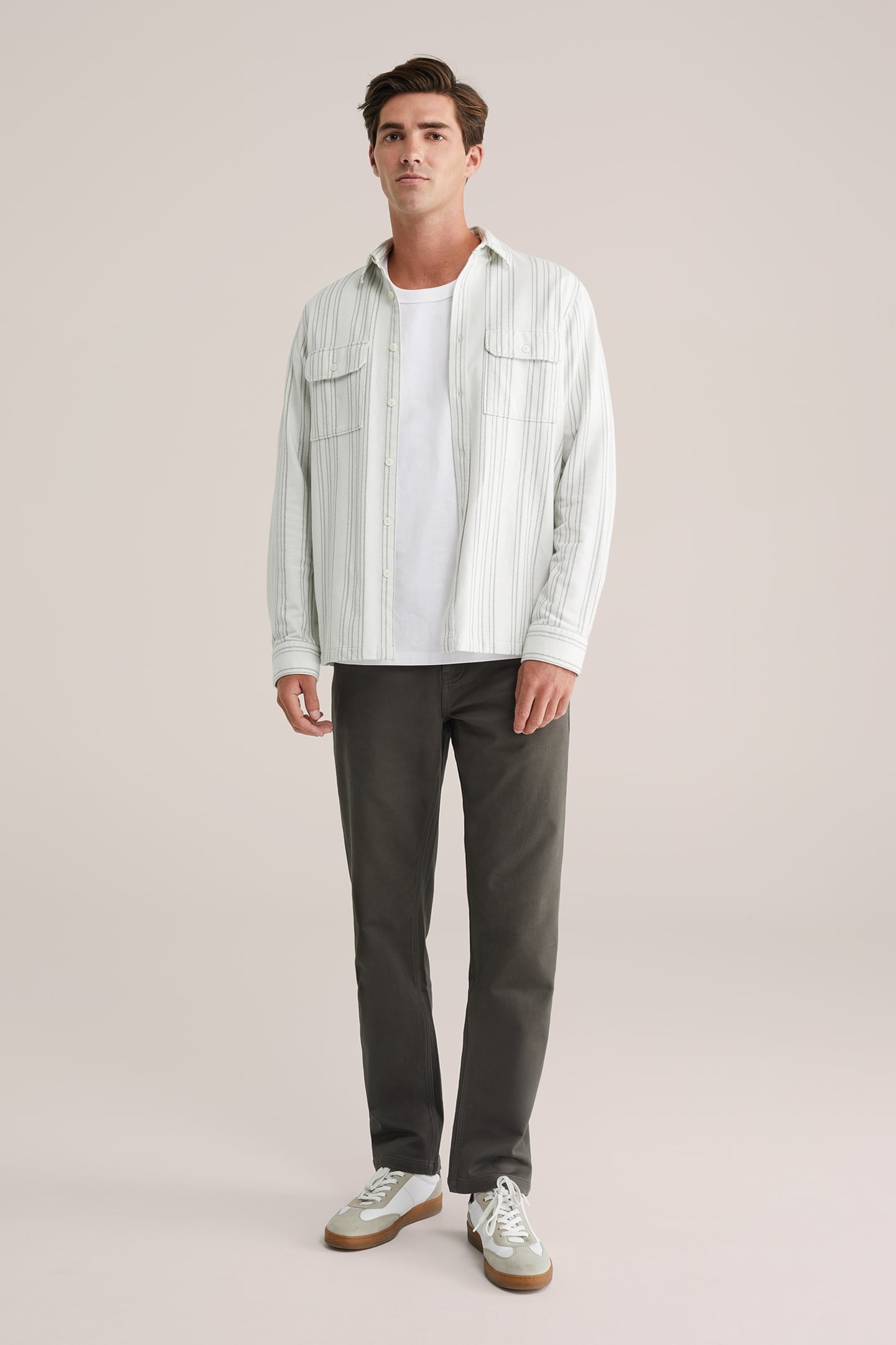 5-POCKET MID WAIST ARMY GREEN 3