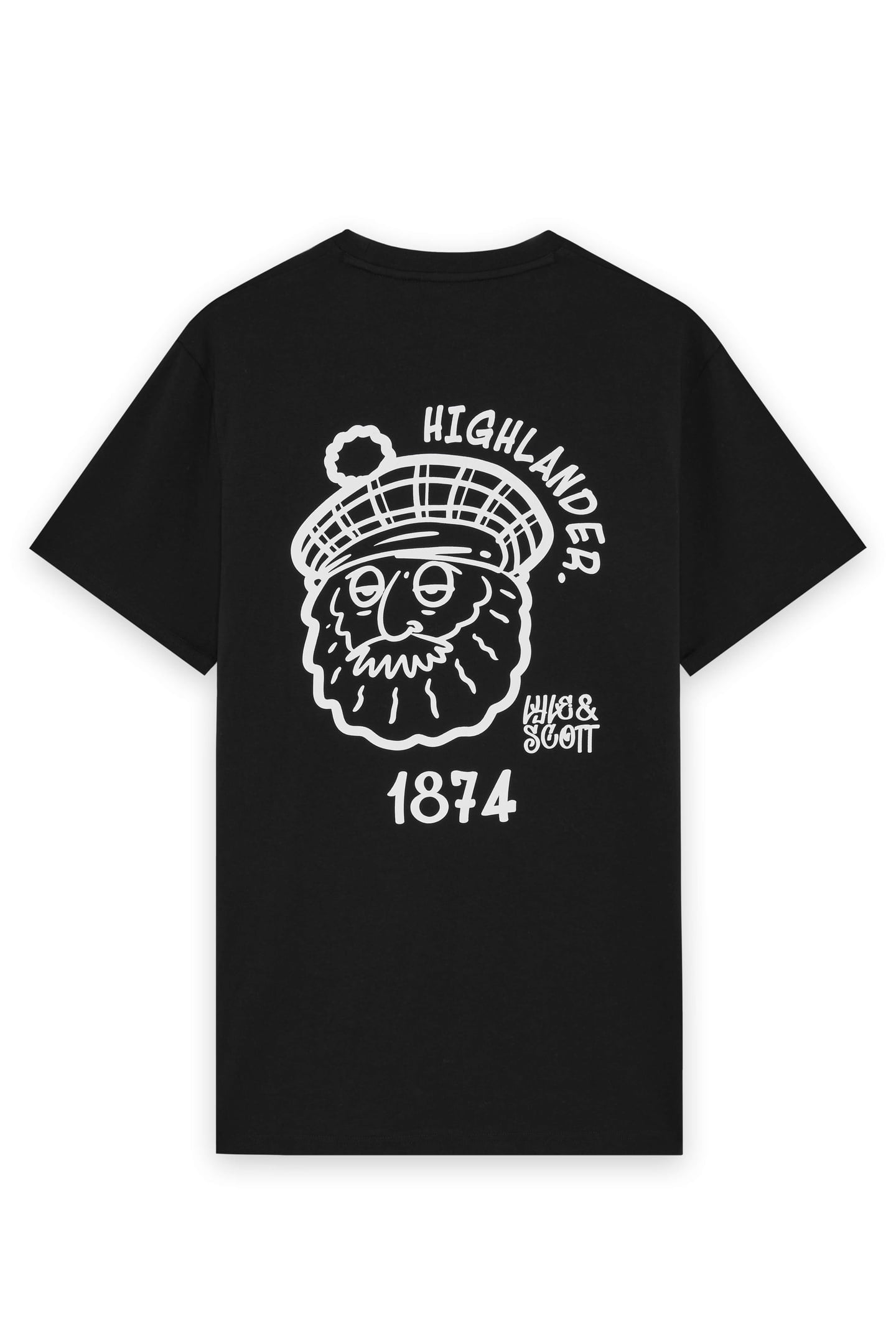 HIGHLANDER GRAPHIC T-SHIRT JET BLACK 5