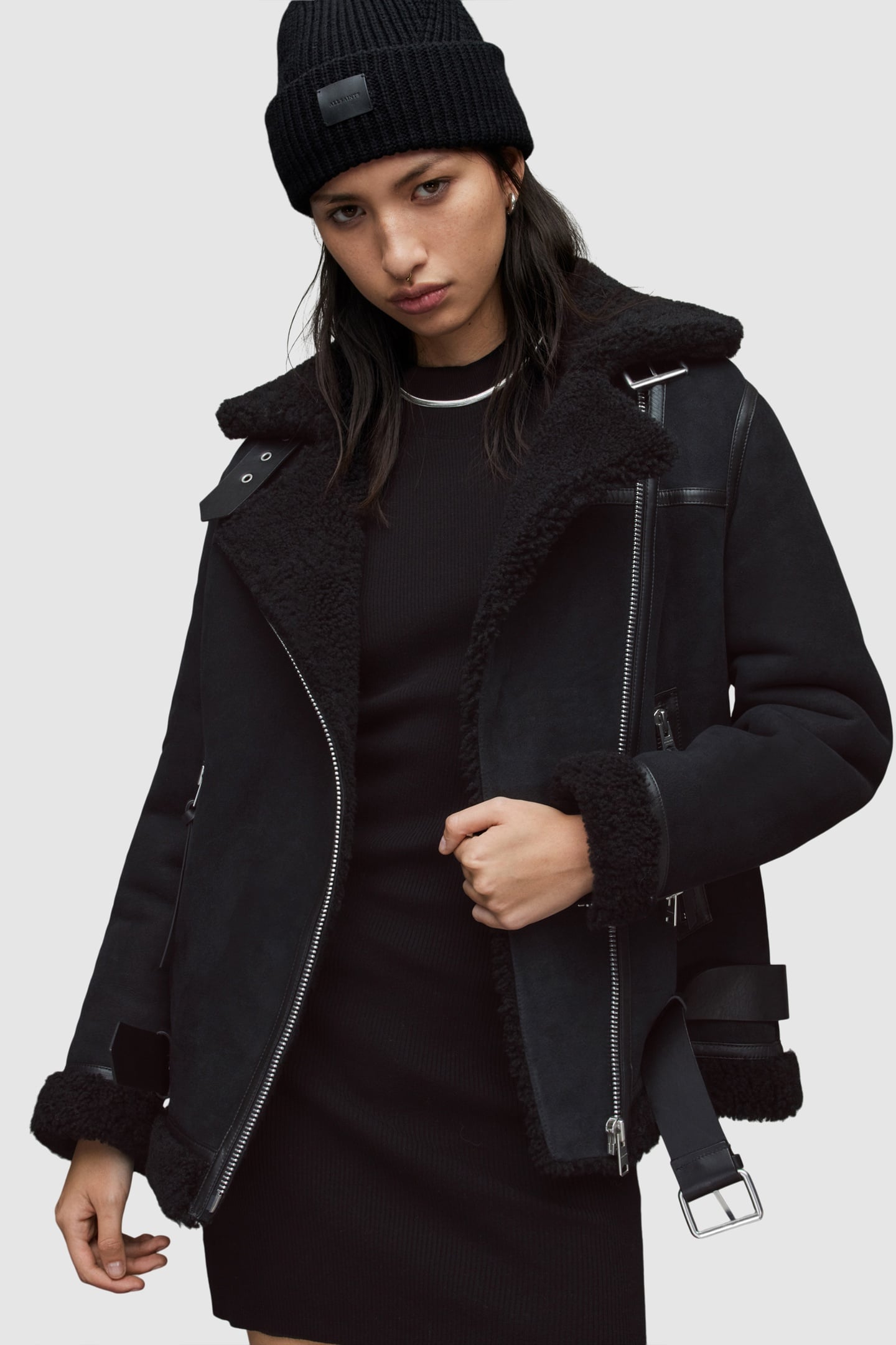 REI SHEARLING BLACK/BLACK 3