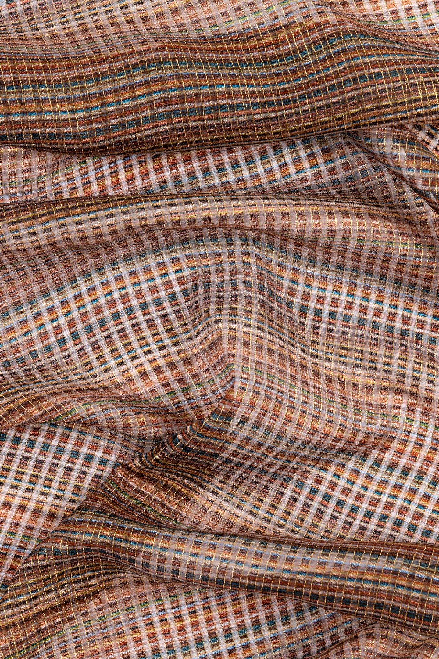 WOSCARF SHINY SIGNT MULTI COLOURED 9